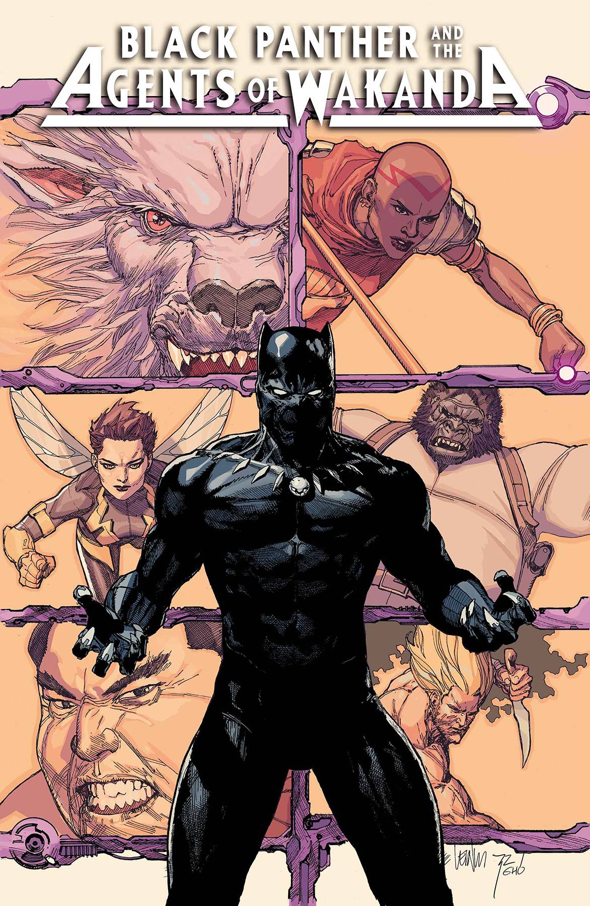 BLACK PANTHER AND AGENTS OF WAKANDA #1 YU VAR
