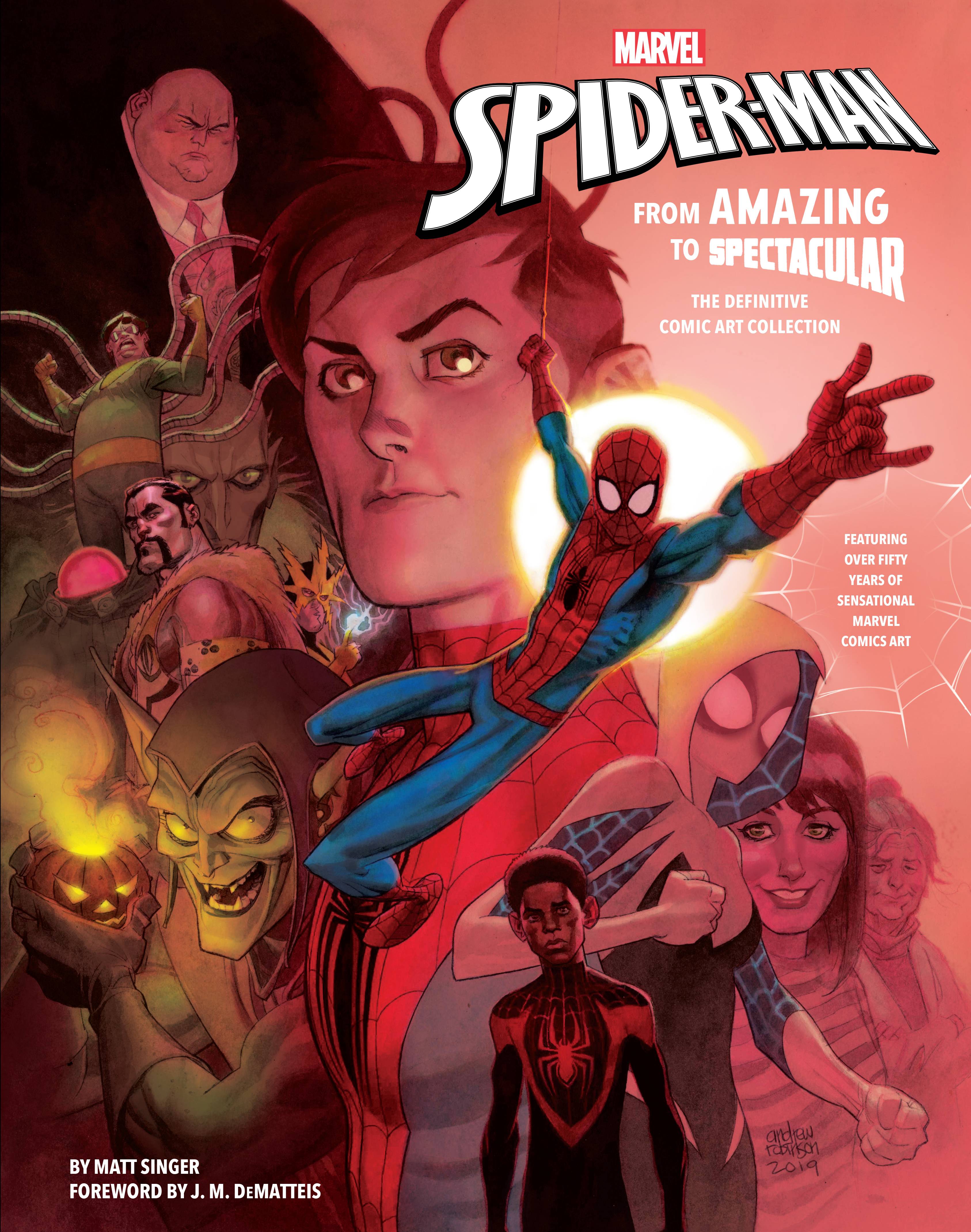 MARVELS SPIDER-MAN FROM AMAZING TO SPECTACULAR HC