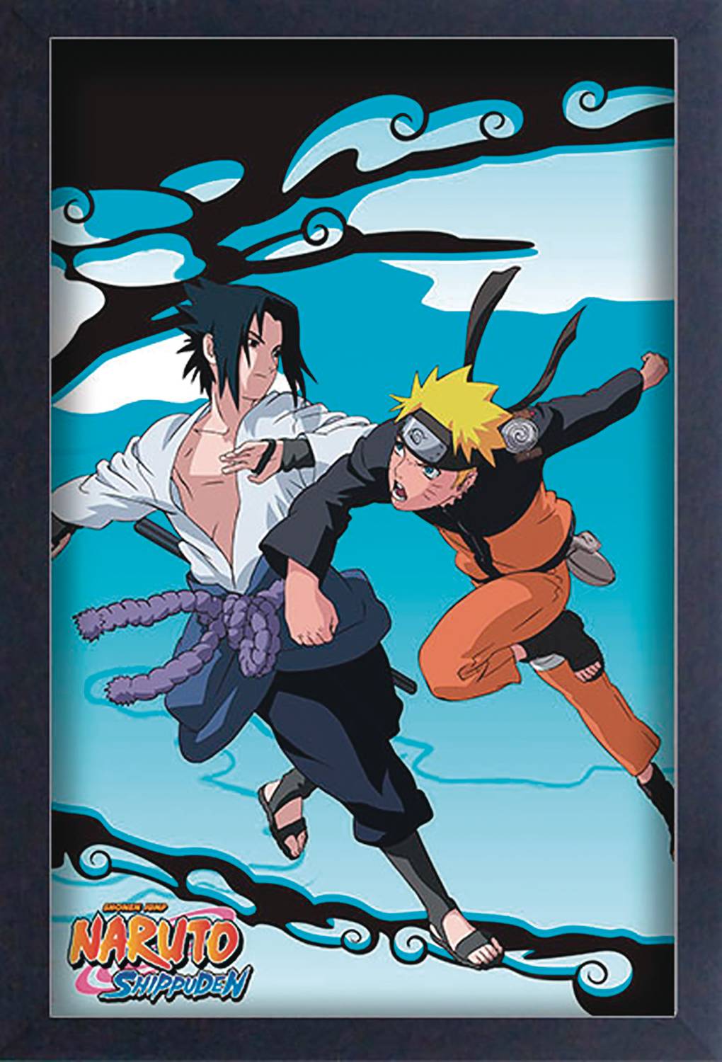 Naruto Vs Sasuke Fight - Diamond Paintings 