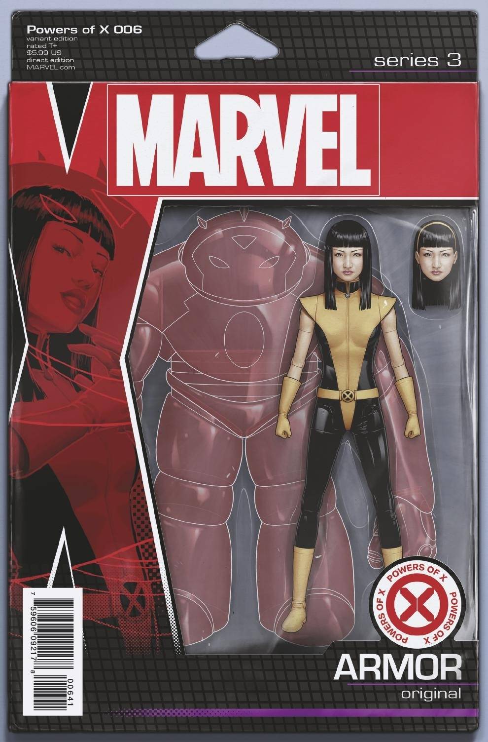 POWERS OF X #6 (OF 6) CHRISTOPHER ACTION FIGURE VAR