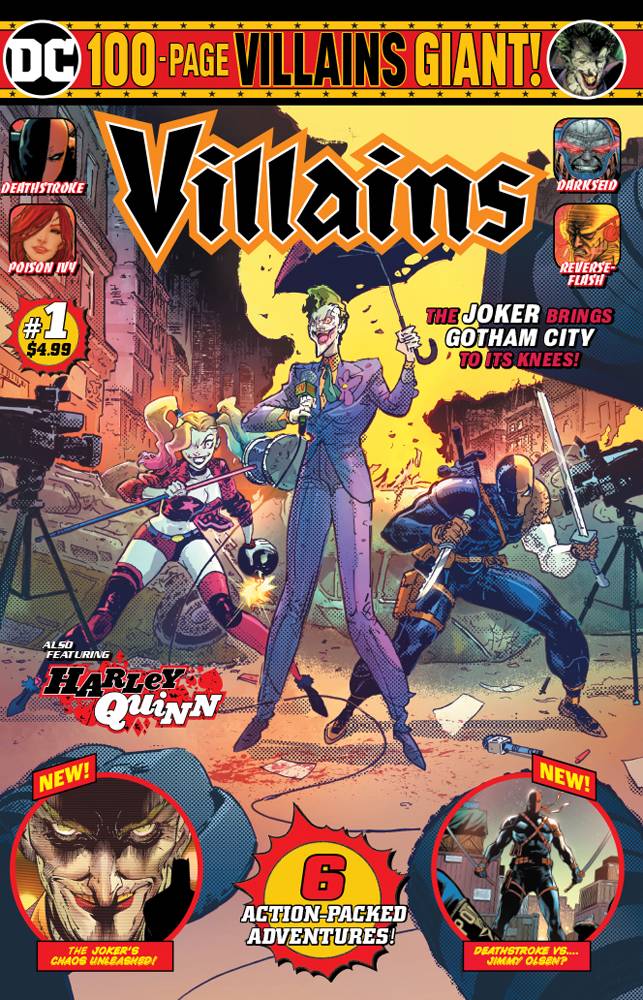 DC VILLAINS GIANT #1