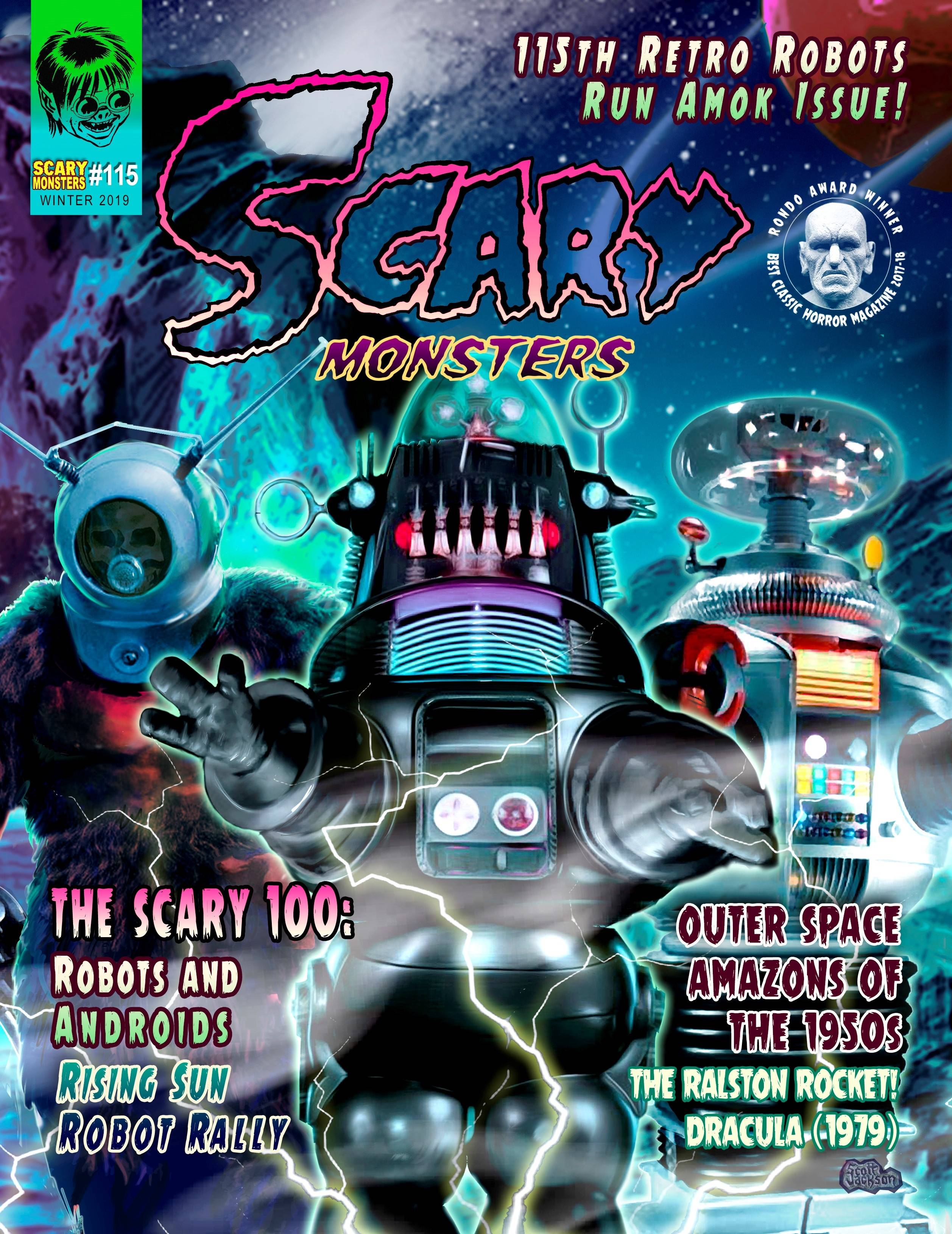 SCARY MONSTERS MAGAZINE #115
