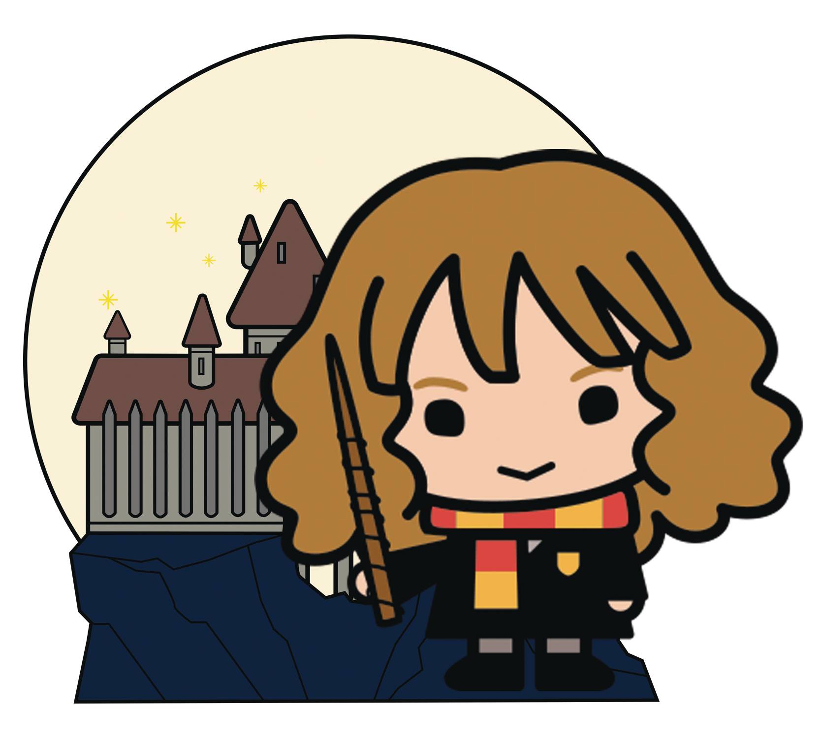 SEP193021 - HARRY POTTER CHARM HOGWARTS HERMIONE PIN - Previews World