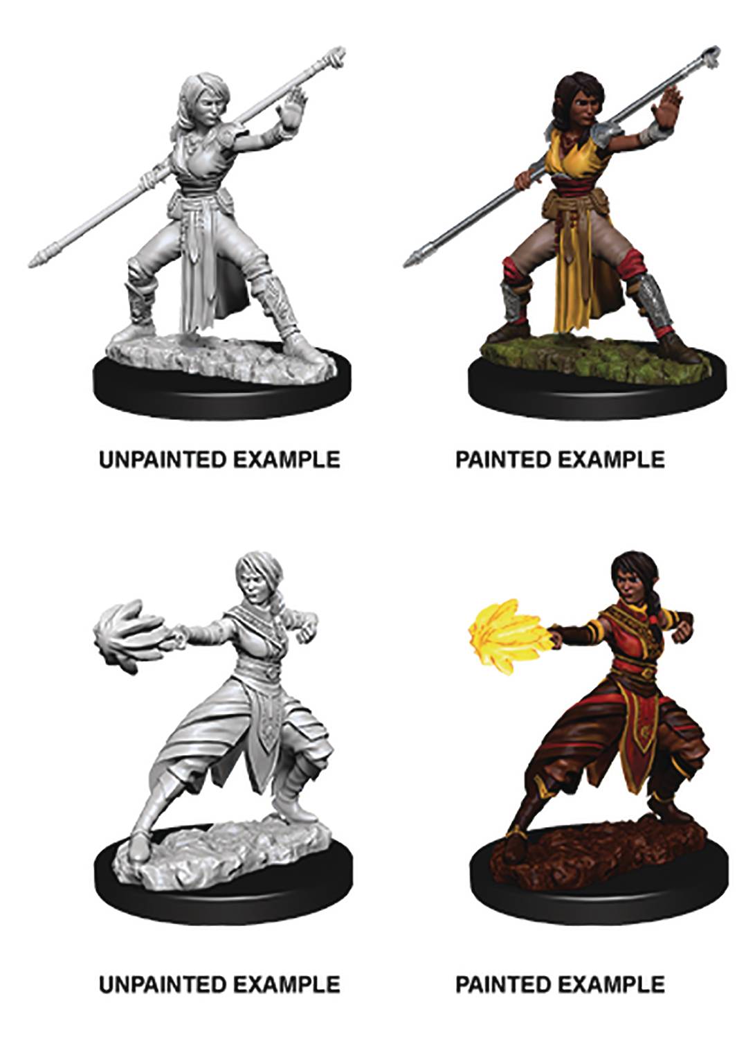 d&d half elf miniature
