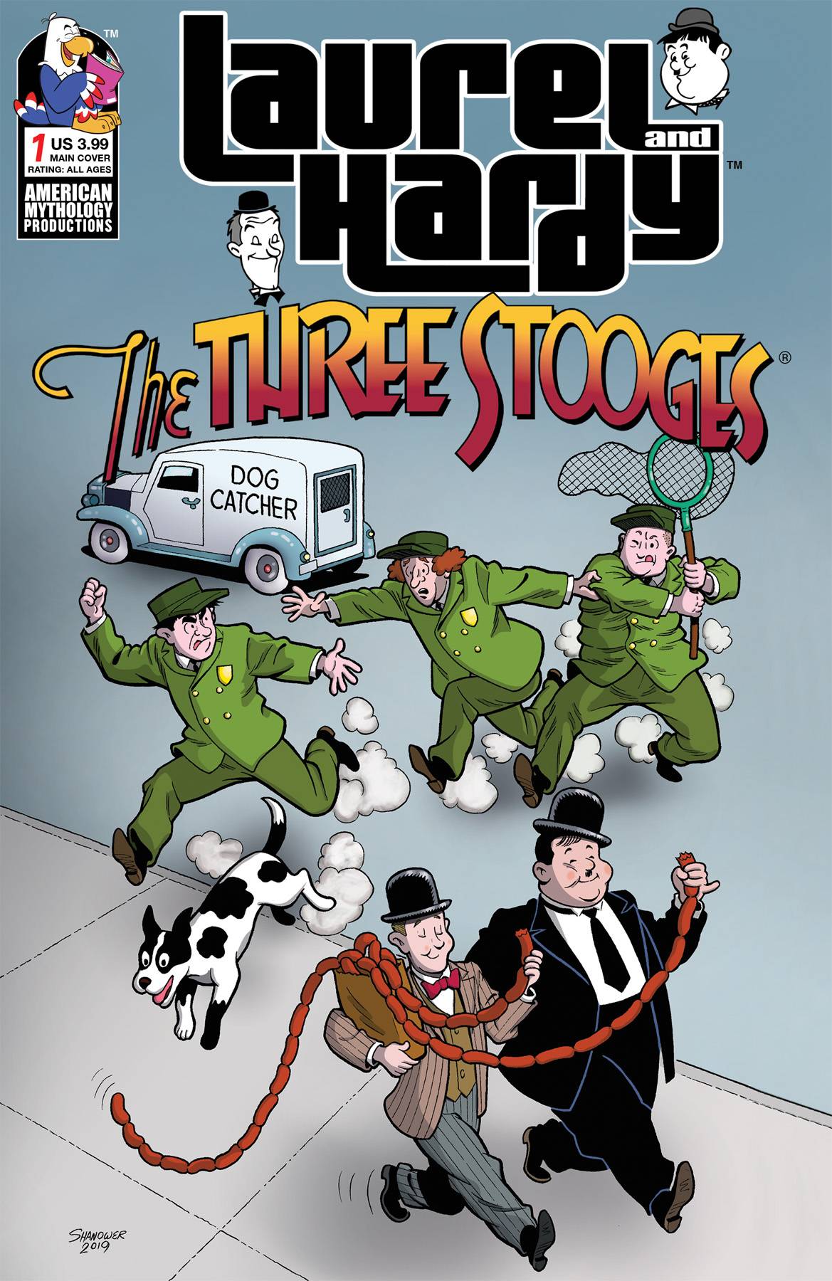 SEP191425 - LAUREL & HARDY MEET THREE STOOGES #1 CVR A SHANOWER - Previews World SEP191425 - LAUREL & HARDY MEET THREE STOOGES #1 CVR A SHANOWER - Previews World