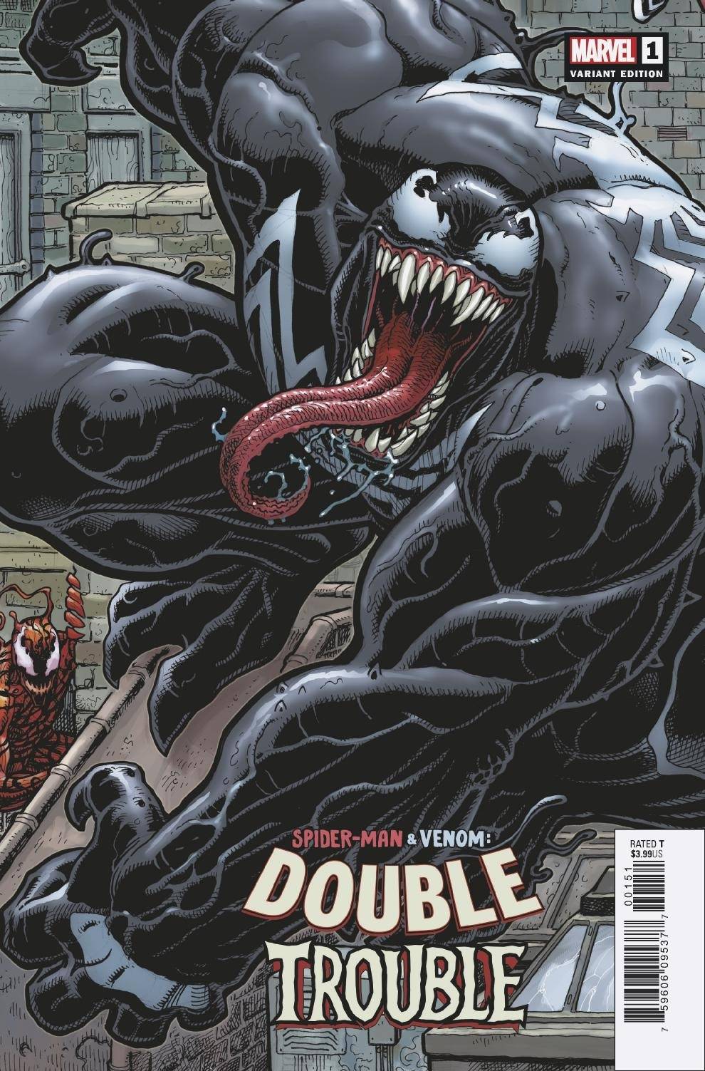 SEP190878 - SPIDER-MAN & VENOM DOUBLE TROUBLE #1 (OF 4) ADAMS 8-PART CON -  Previews World