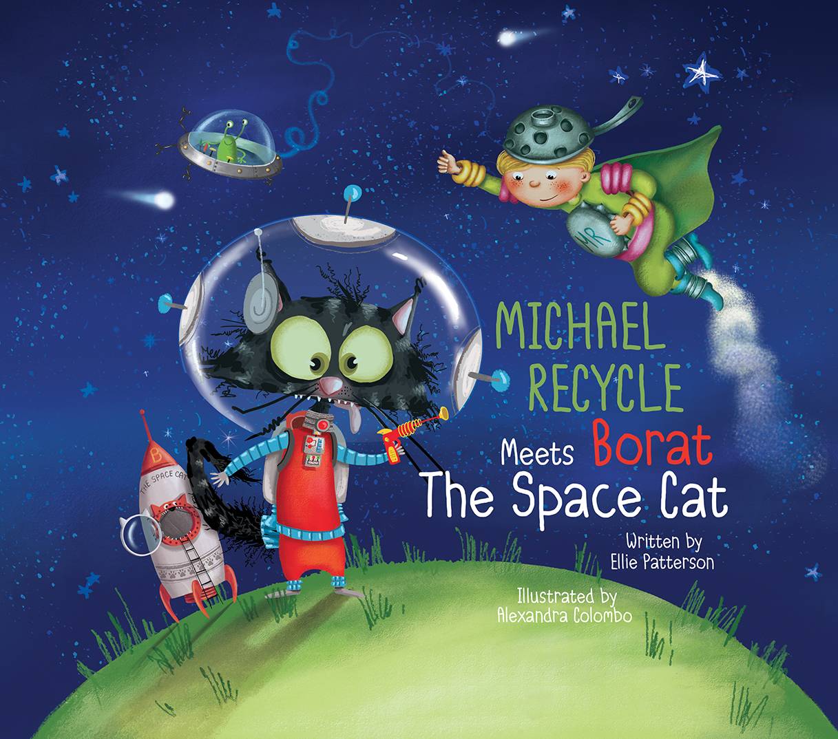 MICHAEL RECYCLE & BORAT SPACE CAT HC