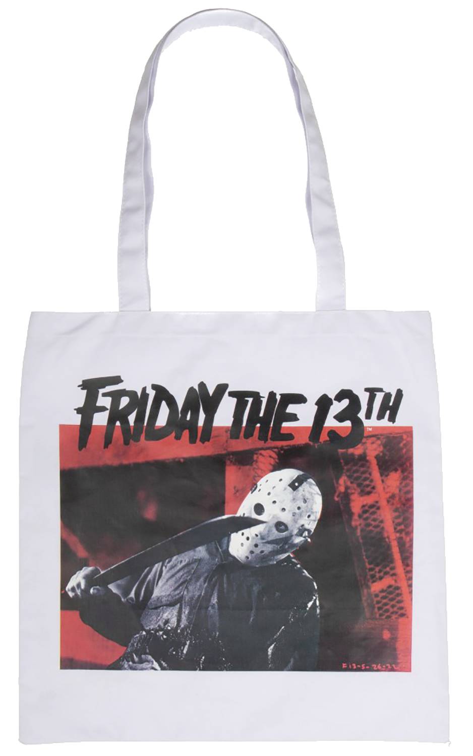 FRIDAY THE 13TH IMAGE CAPTURE CANVAS TOTE