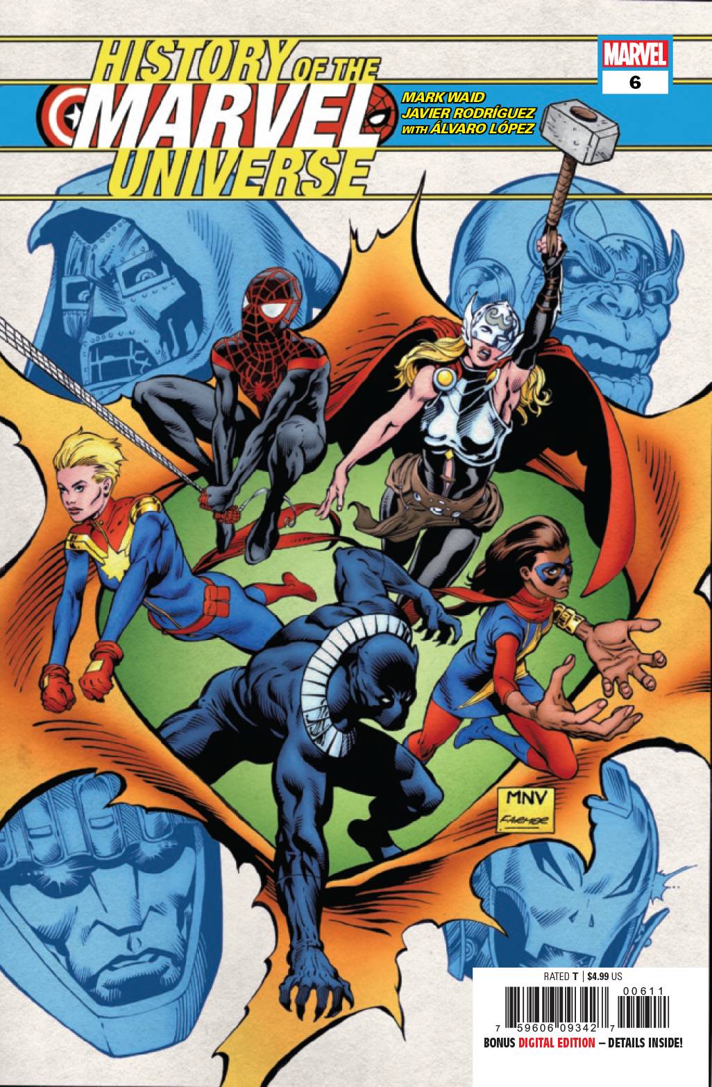 HISTORY OF MARVEL UNIVERSE #6 (OF 6)