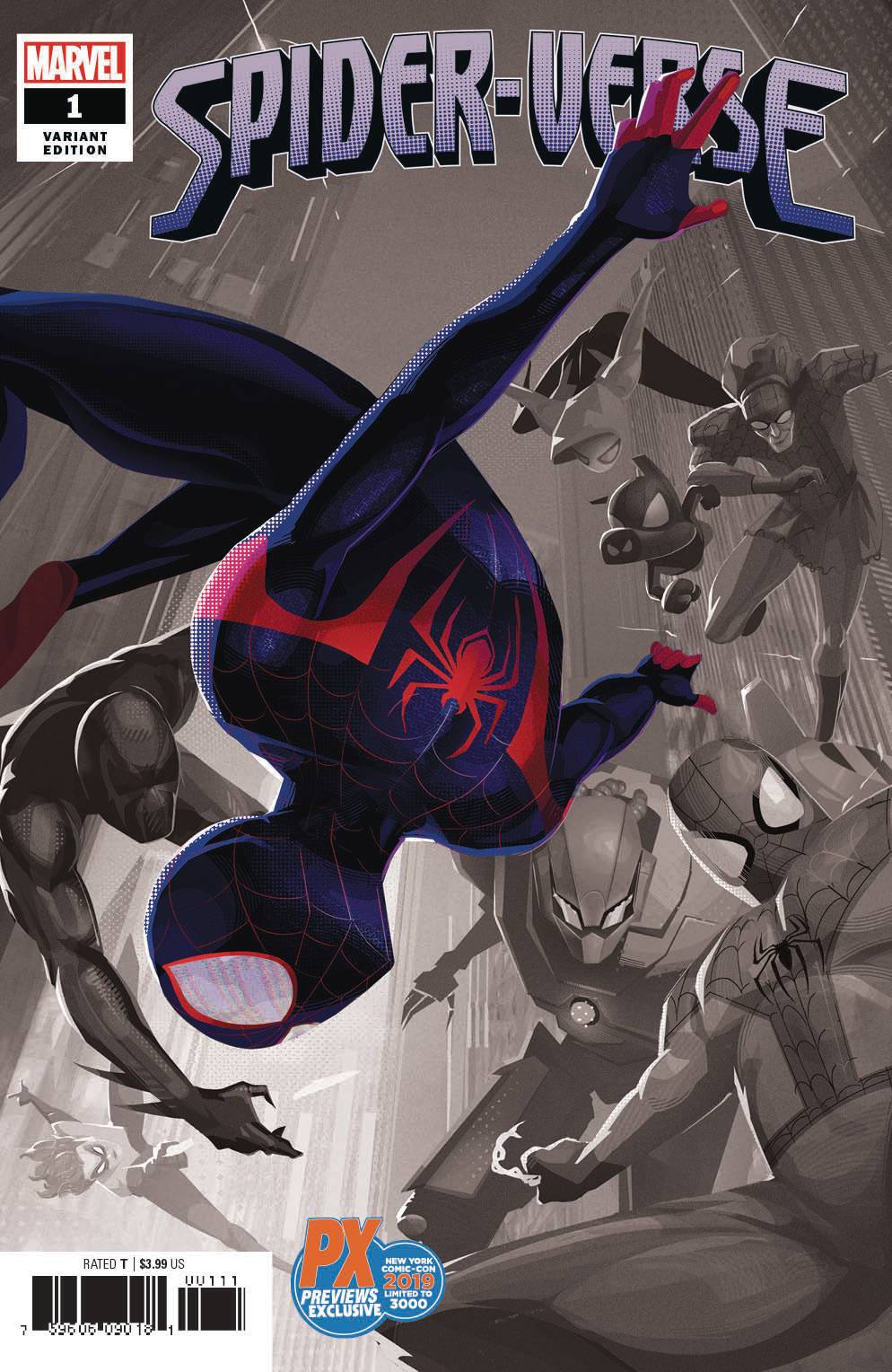 NYCC 2019 SPIDER-VERSE #1 (OF 6) DALIT VAR (Net)