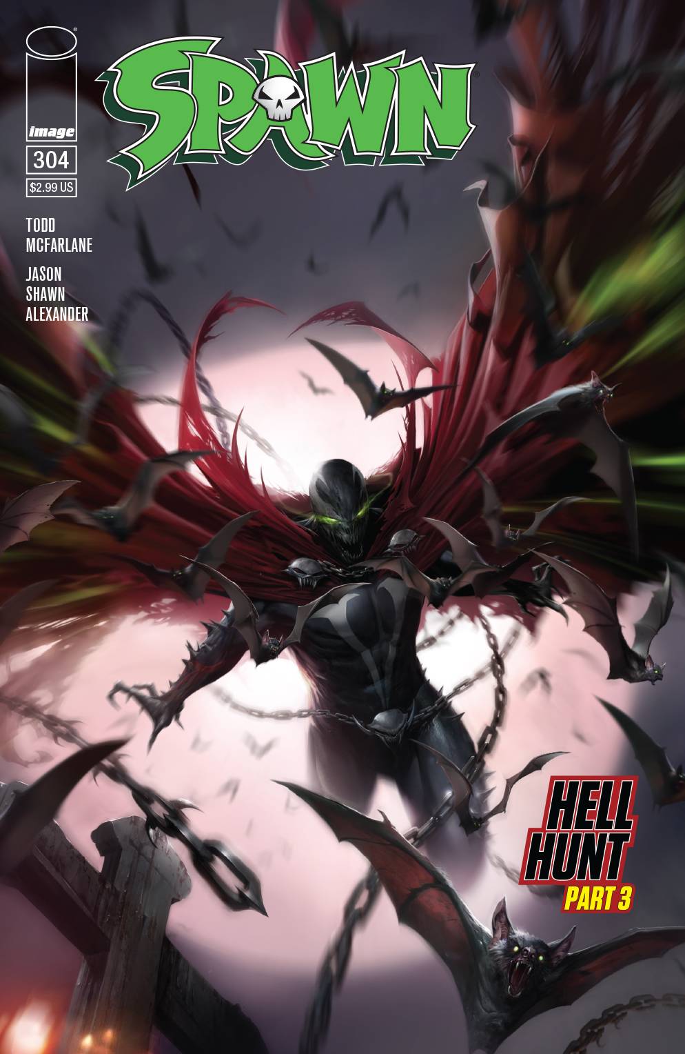 SPAWN #304 CVR A MATTINA