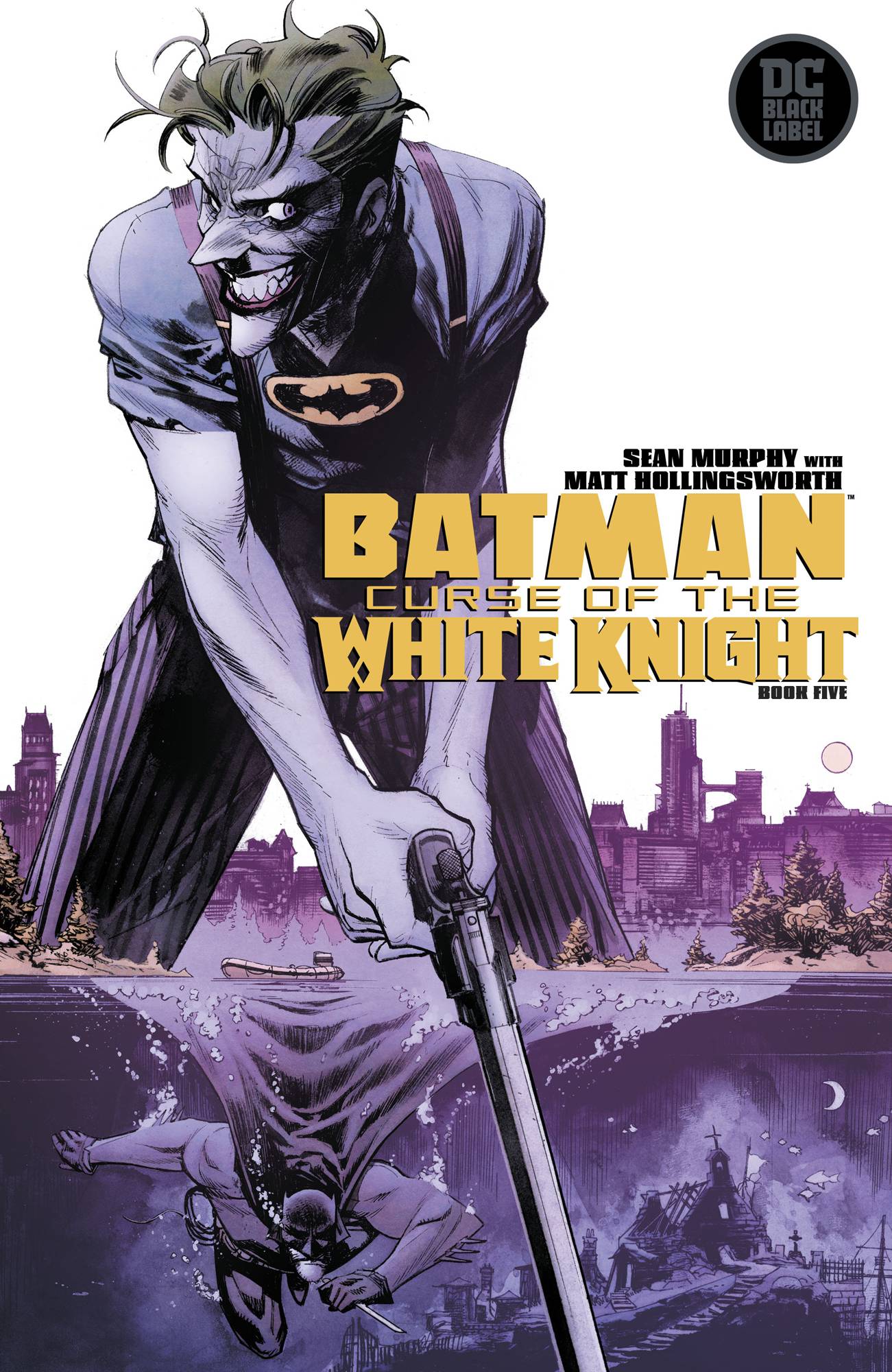 BATMAN CURSE OF THE WHITE KNIGHT #5 (OF 8)