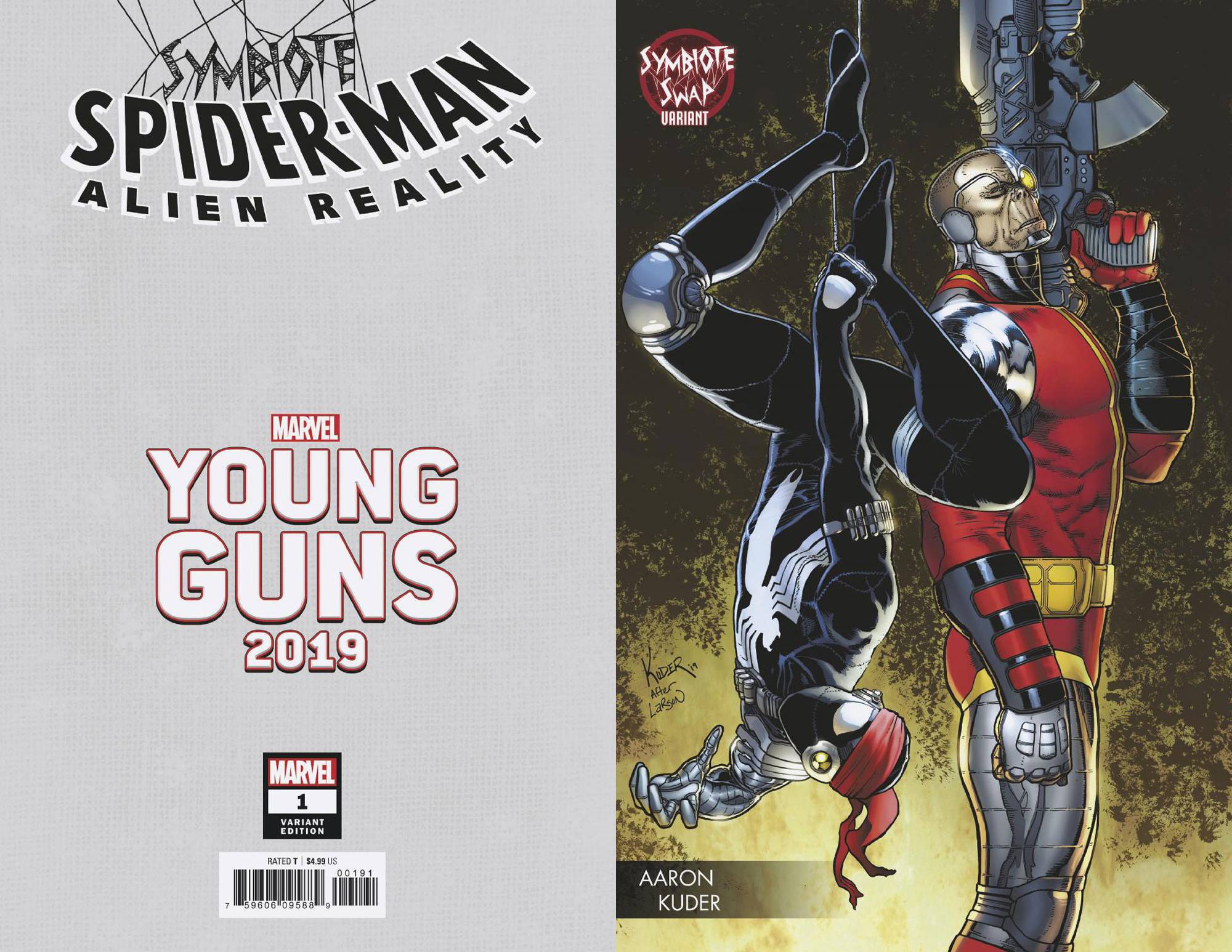 SYMBIOTE SPIDER-MAN ALIEN REALITY #1 (OF 5) KUDER YOUNG GUNS