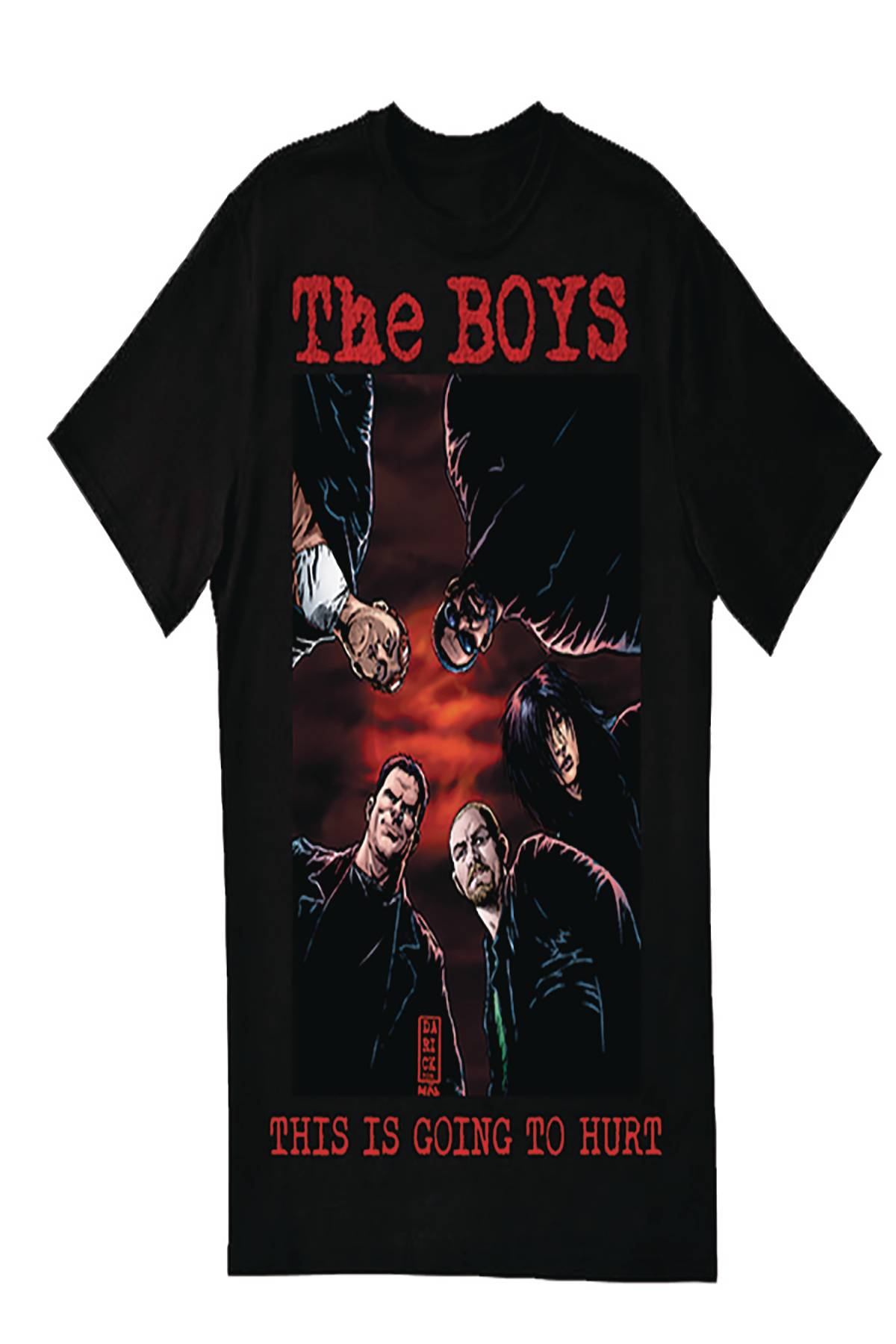 BOYS ISSUE #1 COVER UNISEX T/S XL