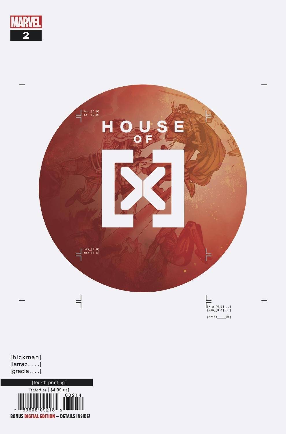 HOUSE OF X #2 (OF 6) 4TH PTG LARRAZ VAR