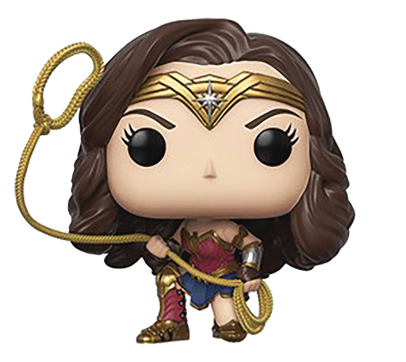 POP WONDER WOMAN 1984 WW METALLIC VINYL FIG