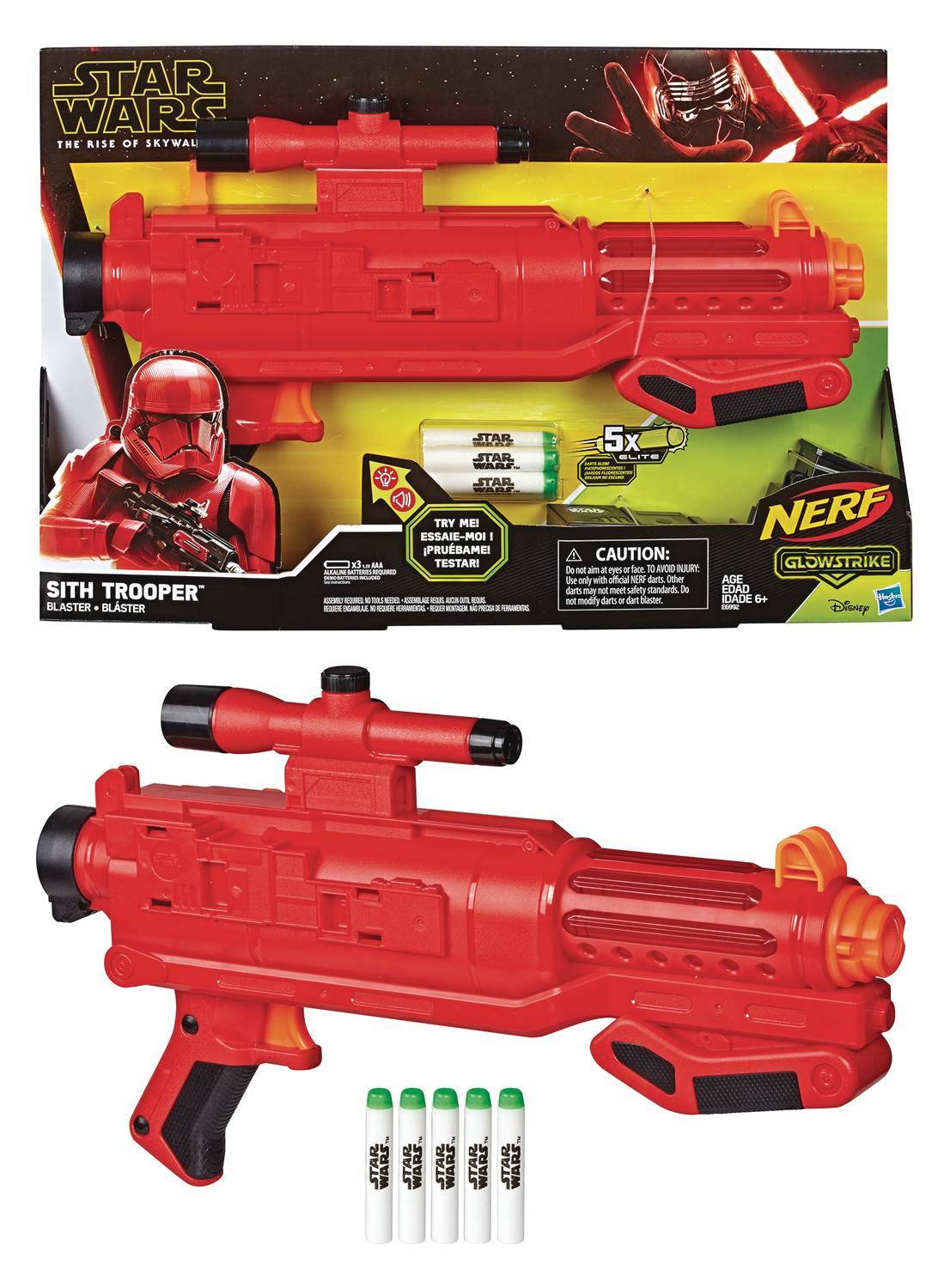 NERF SW E9 SITH TROOPER BLASTER CS