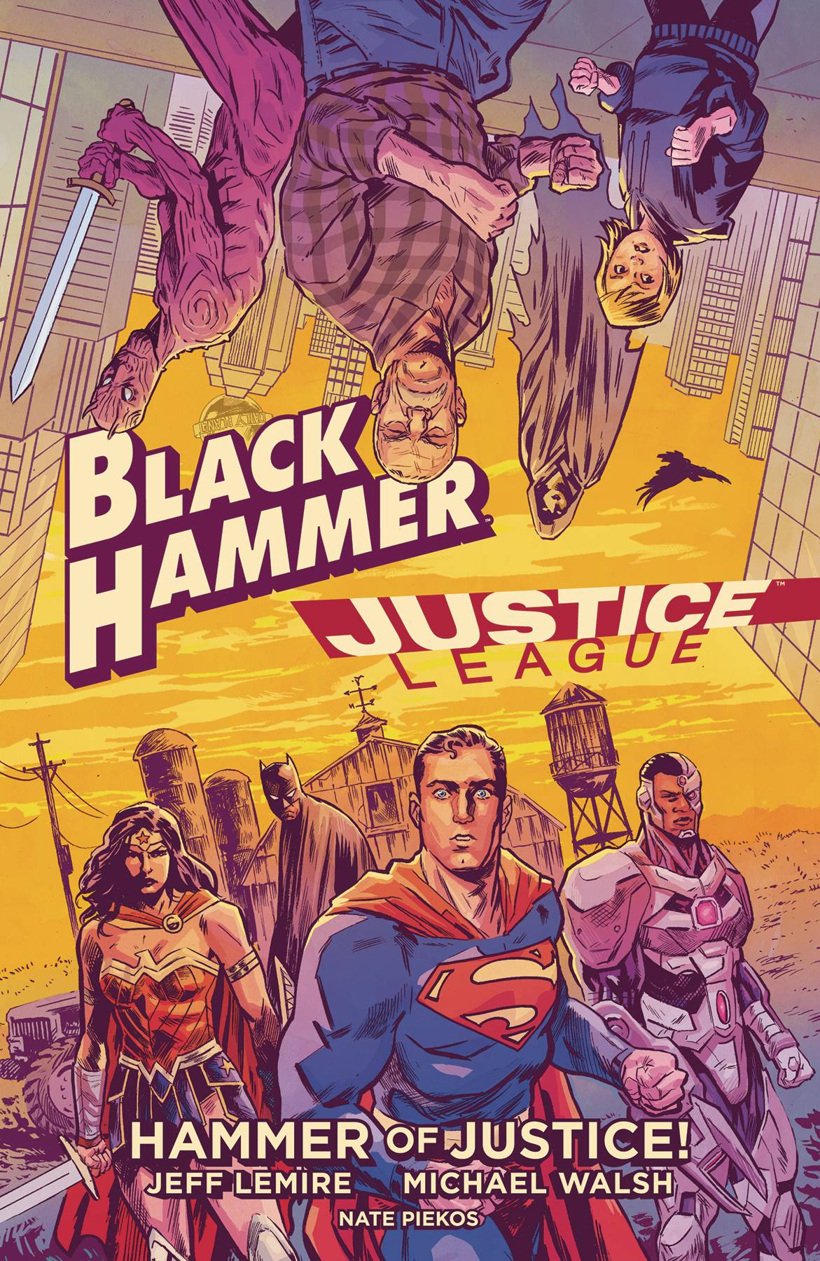 BLACK HAMMER JUSTICE LEAGUE HAMMER OF JUSTICE HC