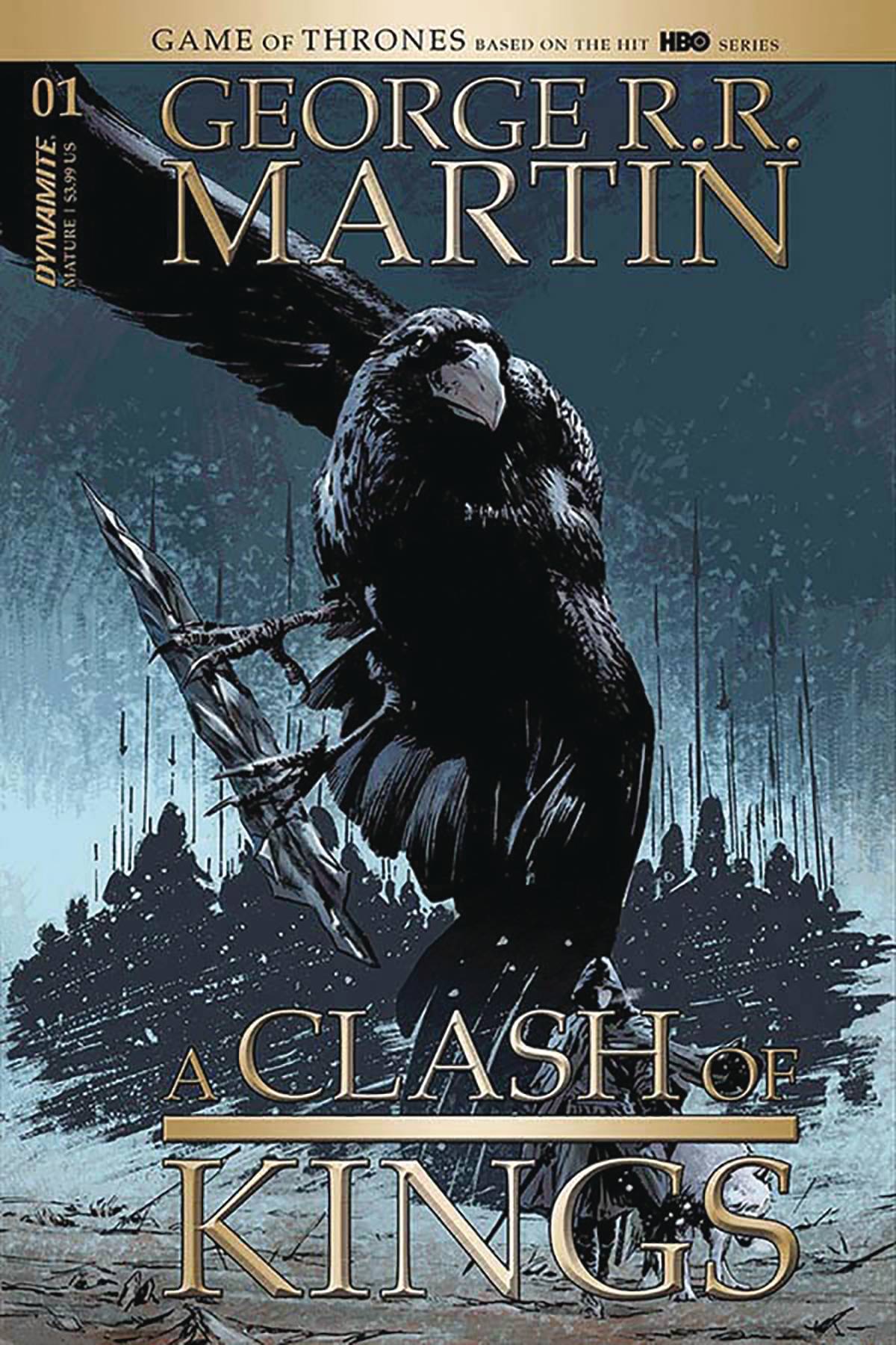 GEORGE RR MARTIN A CLASH OF KINGS #1 CVR D GUICE (MR)