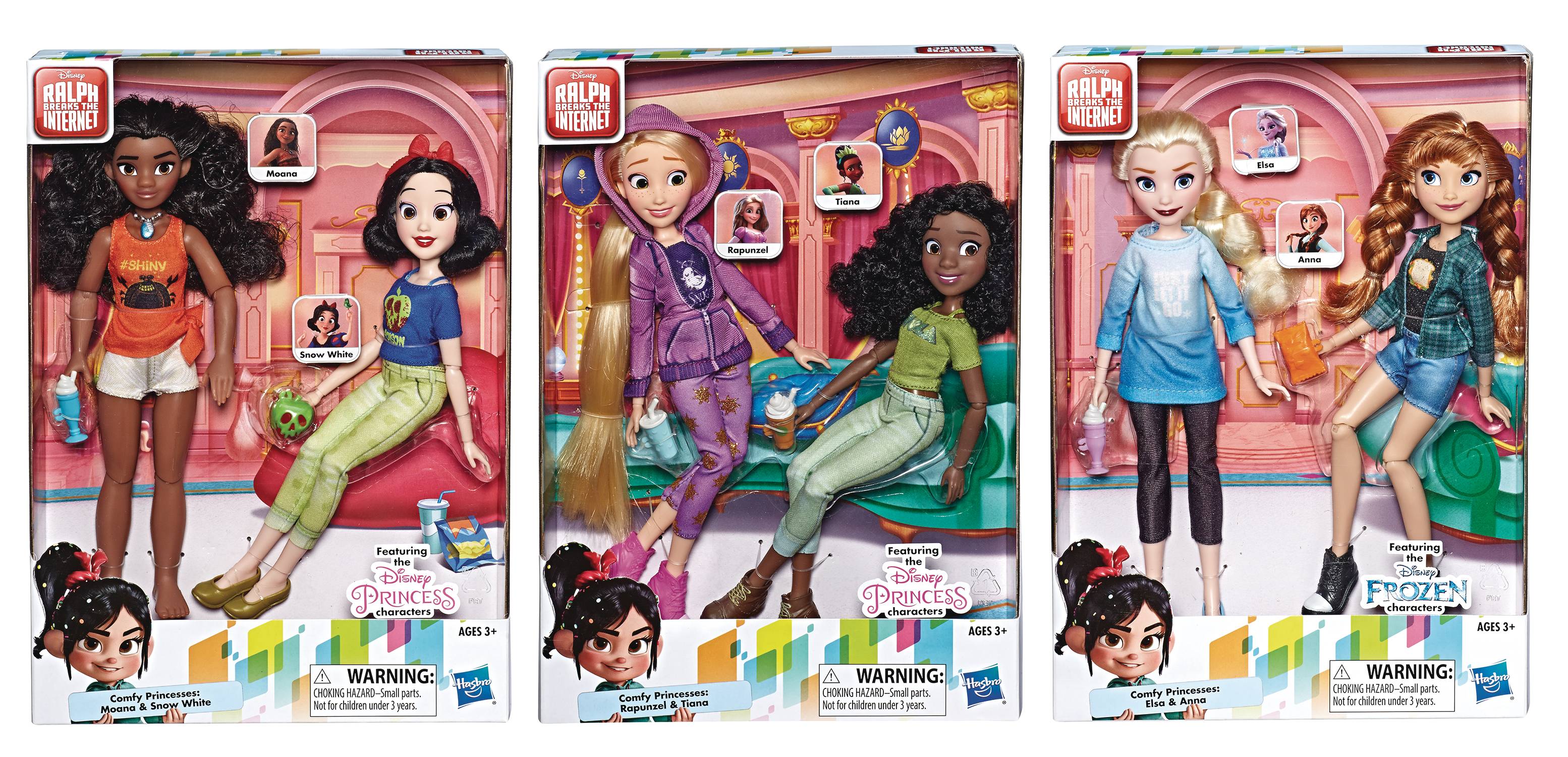 Sep Disney Wreck It Ralph Princess Doll 2pk Asst B Previews World Sep Disney Wreck It Ralph Princess Doll 2pk Asst B Previews World