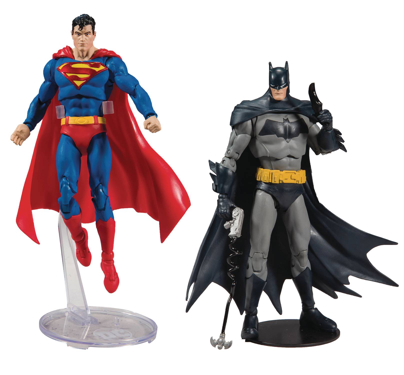 DC BATMAN/SUPERMAN 7IN SCALE WV1 AF ASST