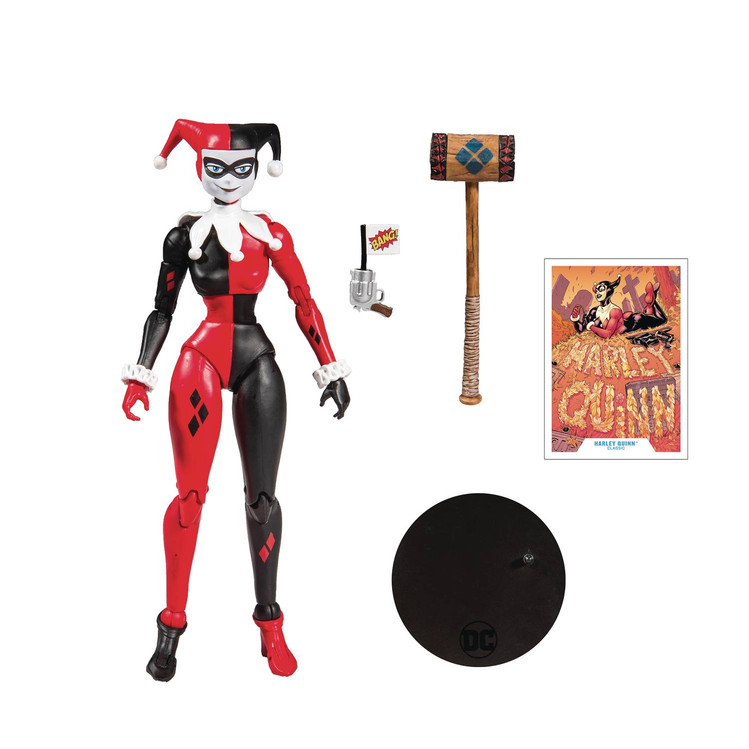 DC MULTIVERSE OTHER WV1 CLASSIC HARLEY QUINN 7IN SCALE AF CS