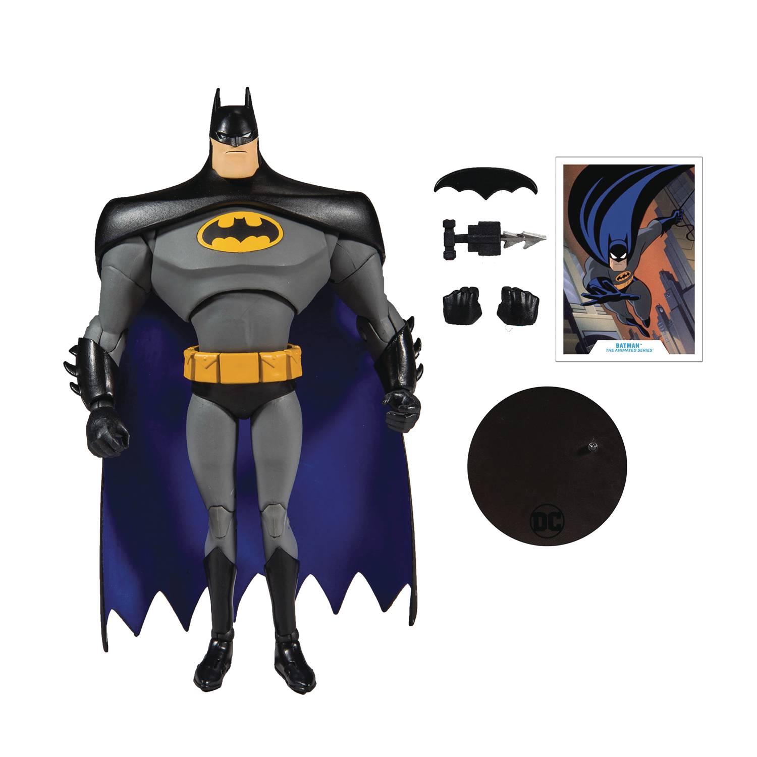 DC ANIMATED WV1 BATMAN 7IN SCALE AF CS