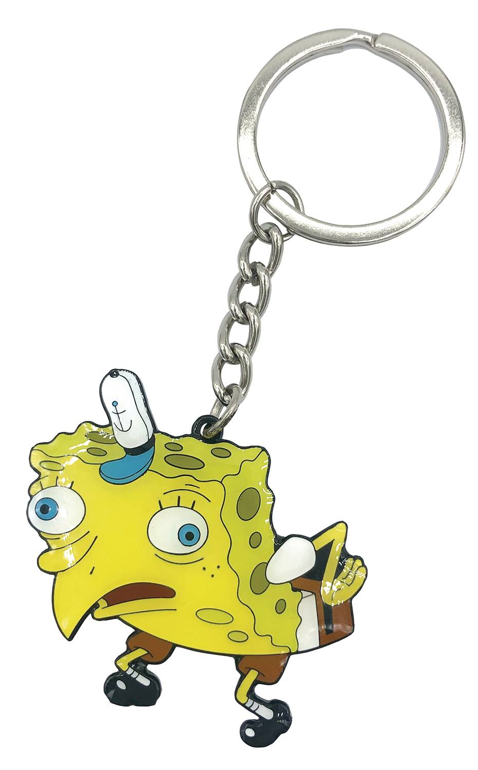 spongebob plush keychain