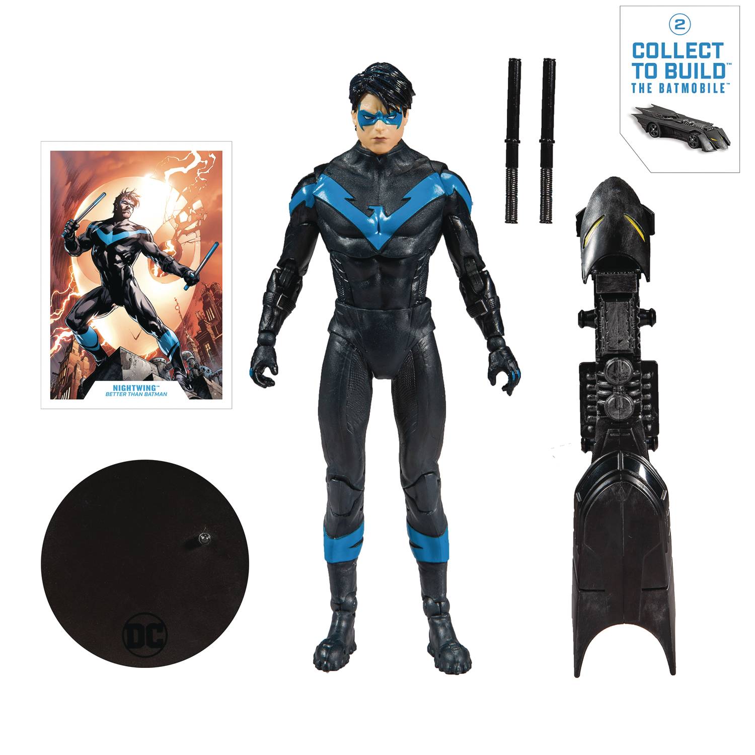 DC COLLECTOR WV1 MODERN NIGHTWING 7IN SCALE AF CS