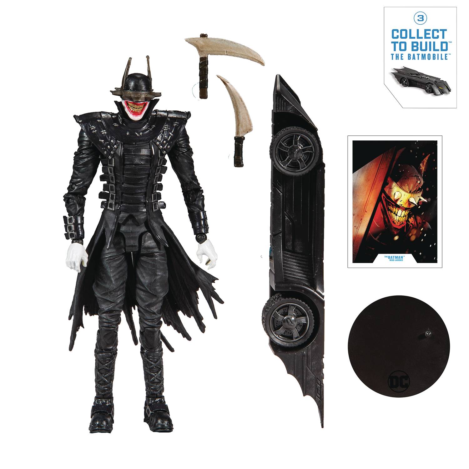 DC COLLECTOR WV1 BATMAN WHO LAUGHS 7IN SCALE AF CS