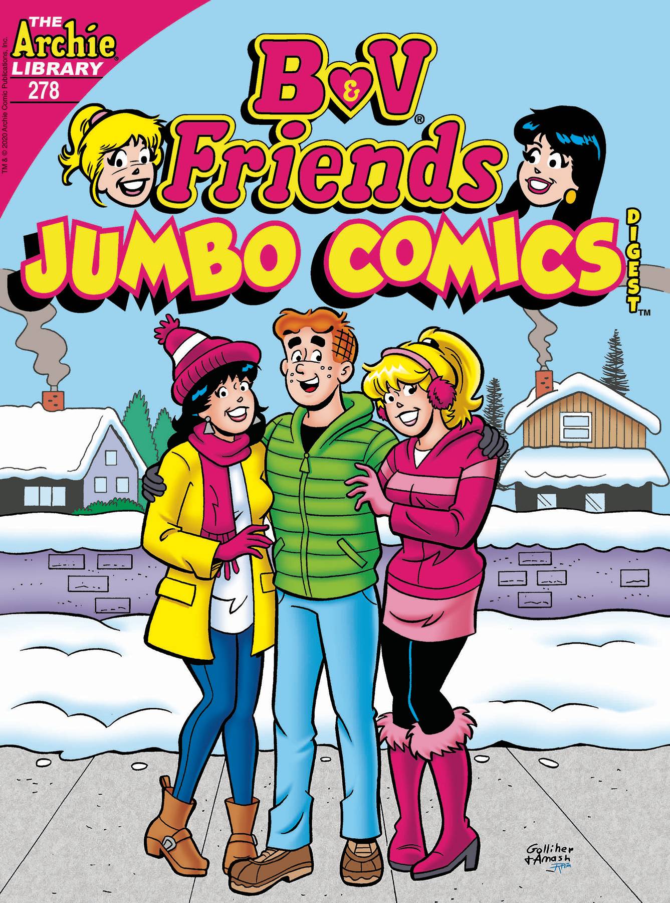 B & V FRIENDS JUMBO COMICS DIGEST #278