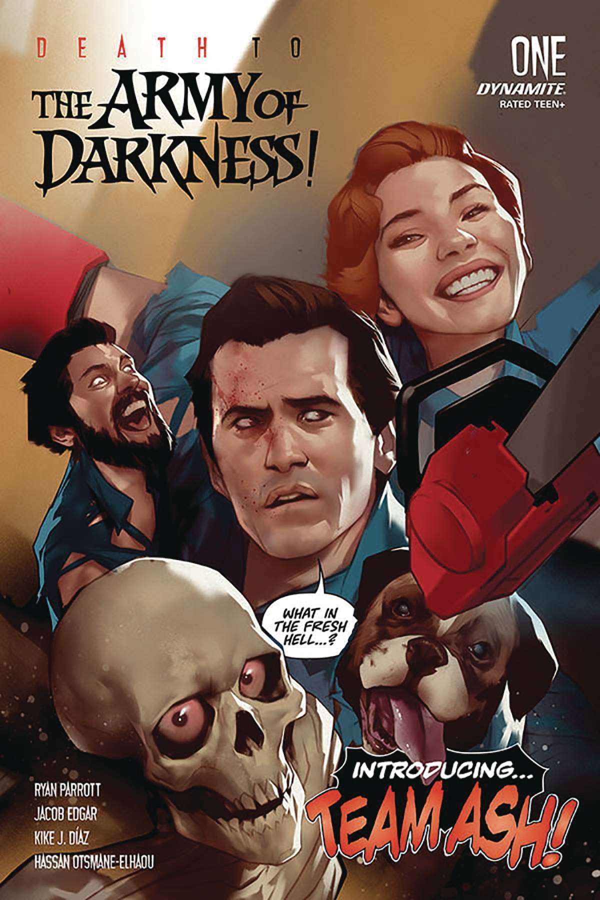DEATH TO ARMY OF DARKNESS #1 CVR A OLIVER