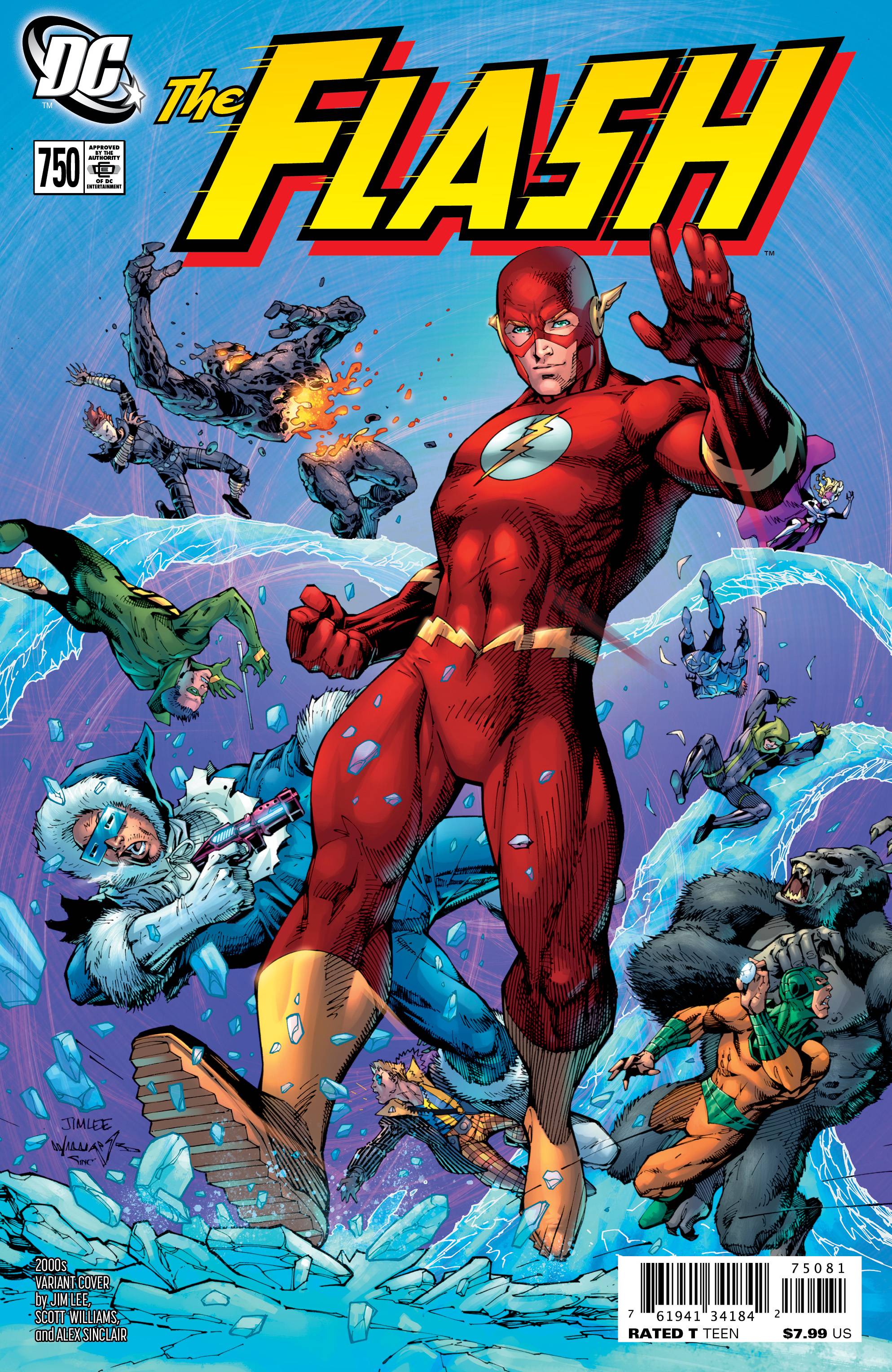 FLASH #750 2000S JIM LEE VAR ED