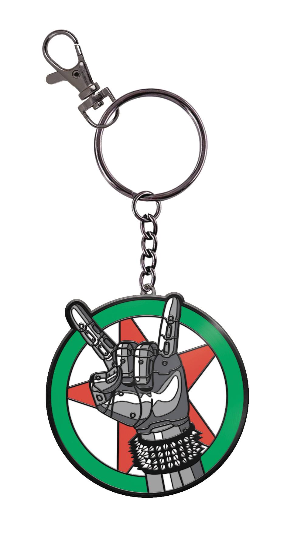 CYBERPUNK 2077 SILVERHAND LOGO KEYCHAIN (DEC190334)