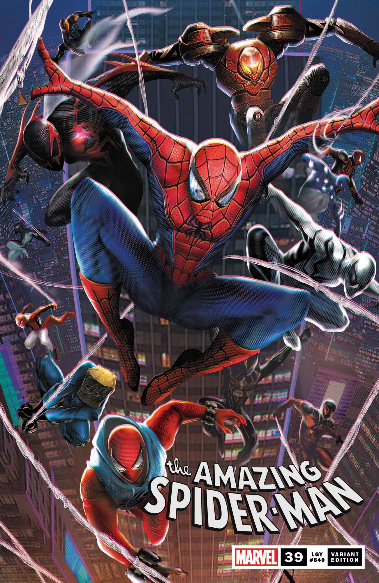 AMAZING SPIDER-MAN #39 JIE YUAN CONNECTING CHINESE NEW YEAR