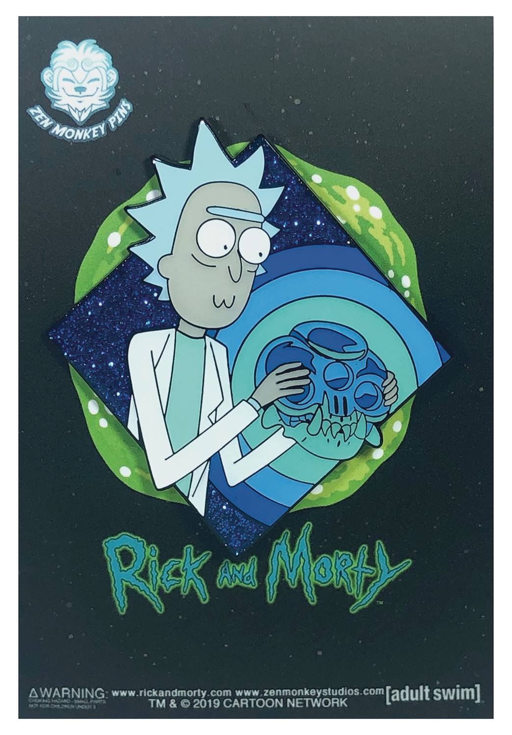 rick with crystal skull