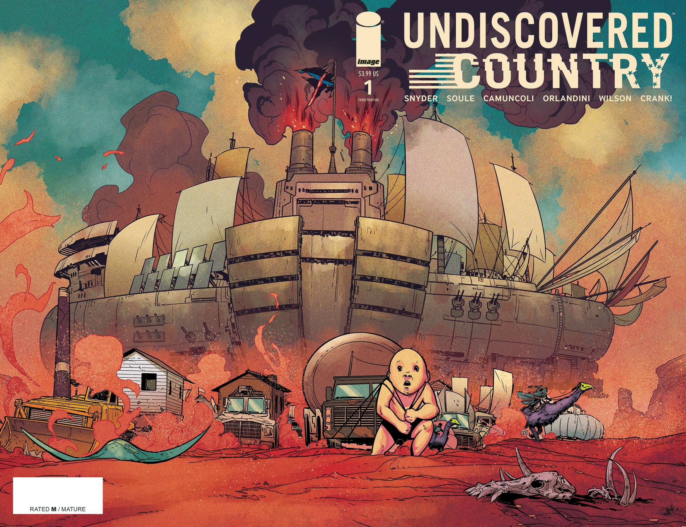 UNDISCOVERED COUNTRY #1 3RD PTG (MR)
