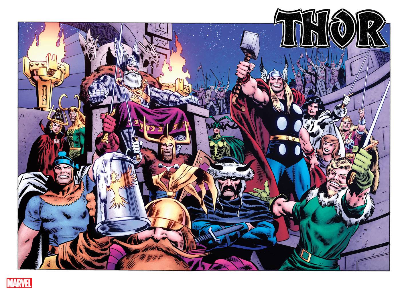 THOR #1 BUSCEMA WRAPAROUND VAR