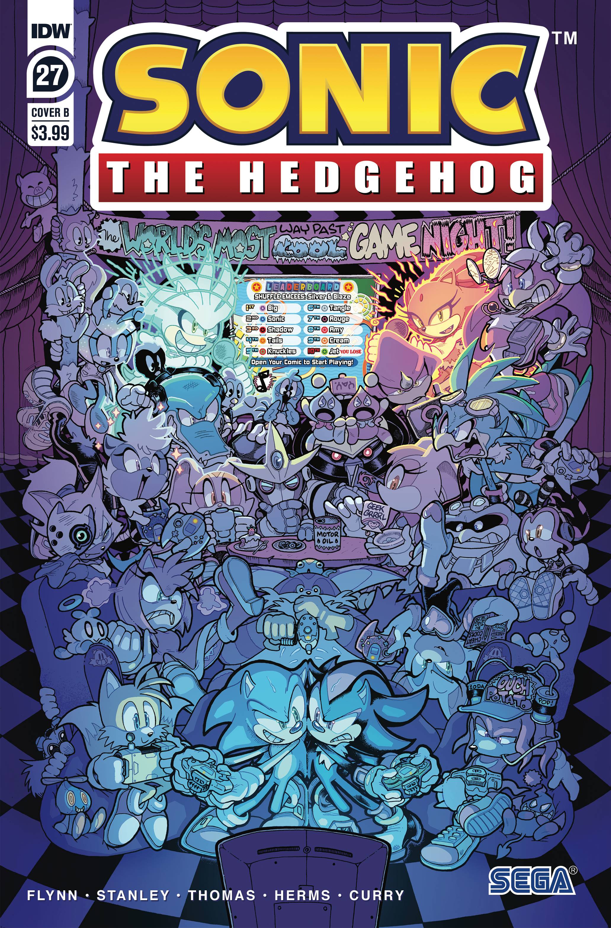 JAN200718 - SONIC THE HEDGEHOG #27 CVR B GRAY GRAHAM - Previews World