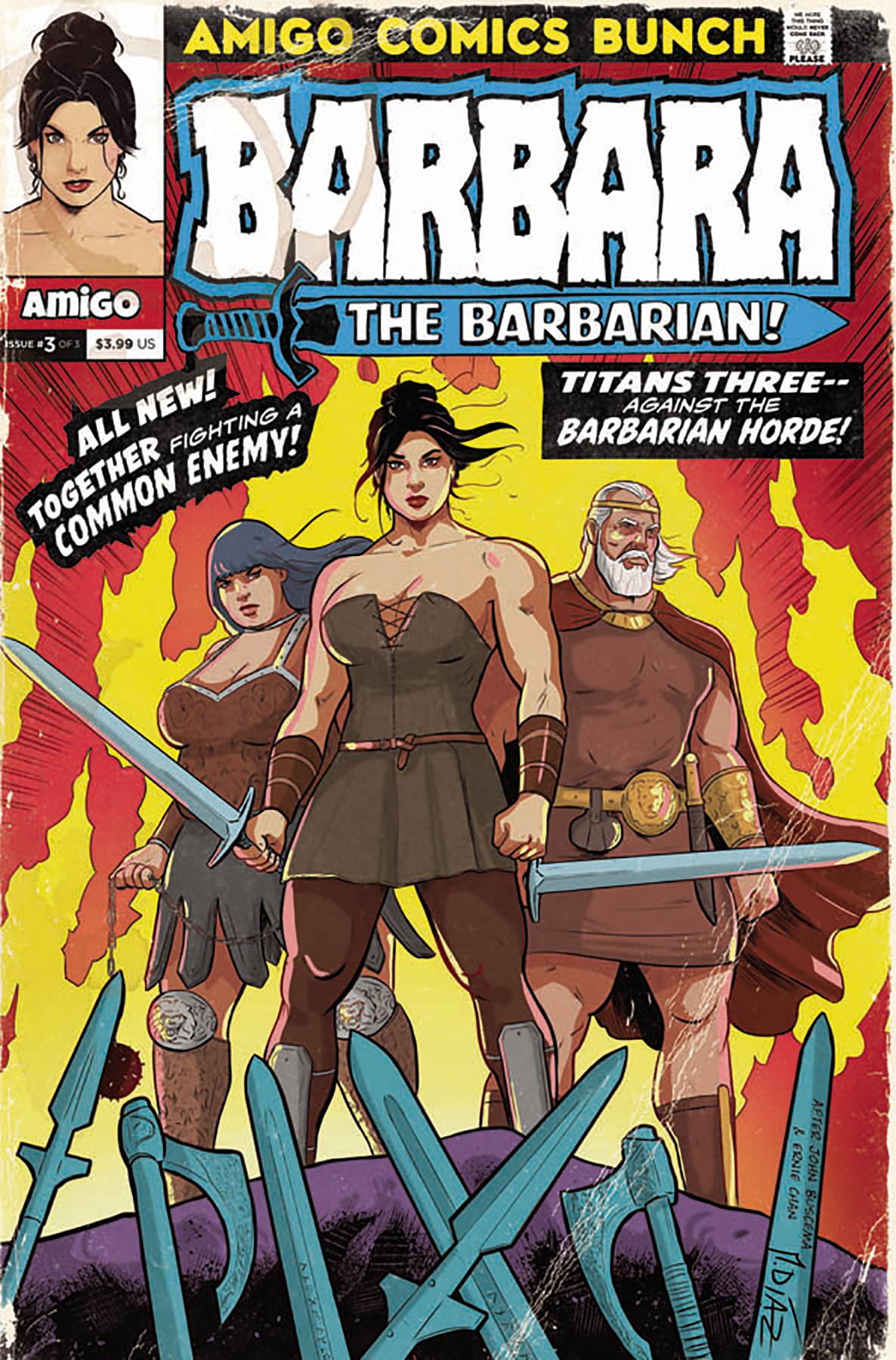 BARBARA THE BARBARIAN #3 (OF 3)