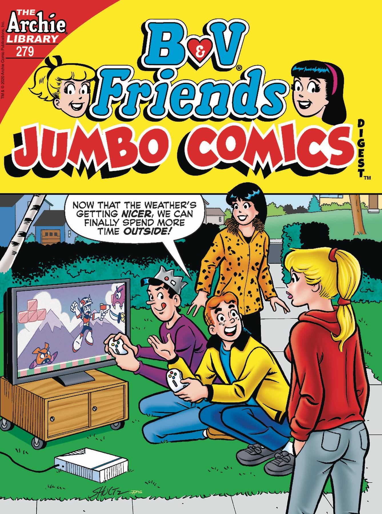 B & V FRIENDS JUMBO COMICS DIGEST #279