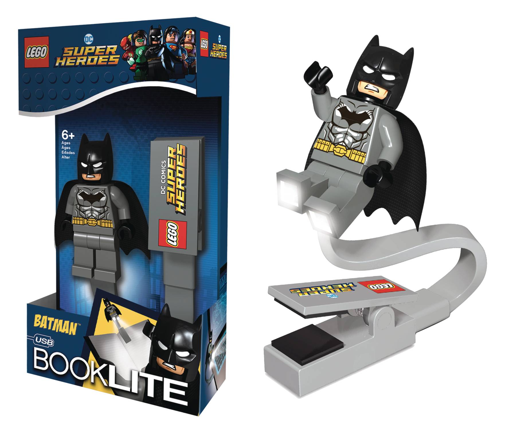 JAN202903 - DC HEROES LEGO BATMAN USB BOOK LIGHT - Previews World