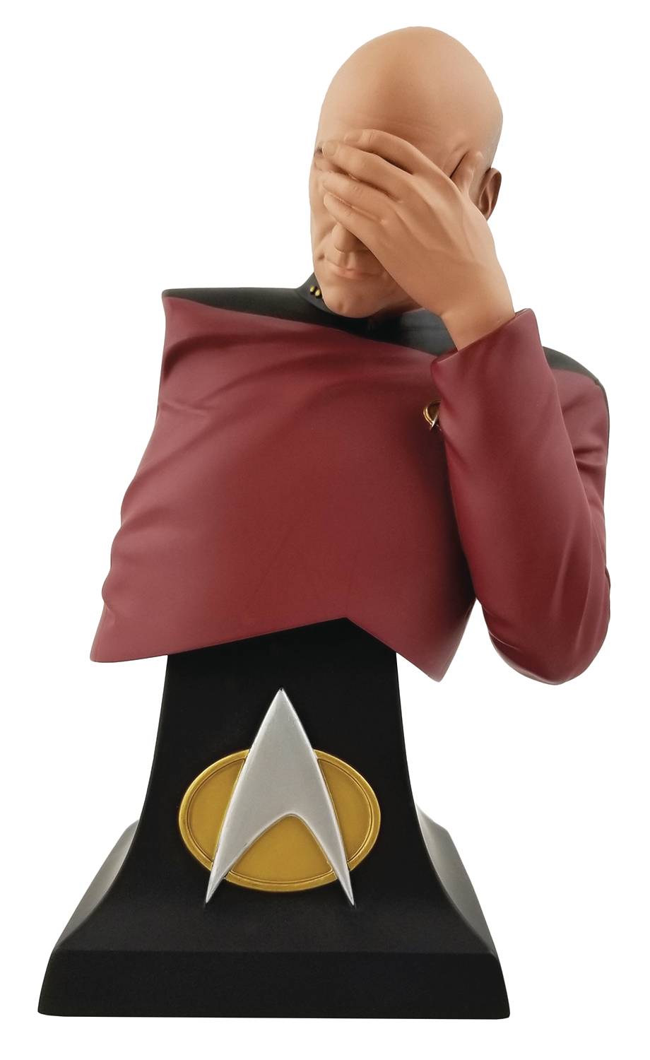 STAR TREK PICARD FACE PALM BUST SDCC 2020 EXCLUSIVE STEWART TV SHOW FREE SHIP 