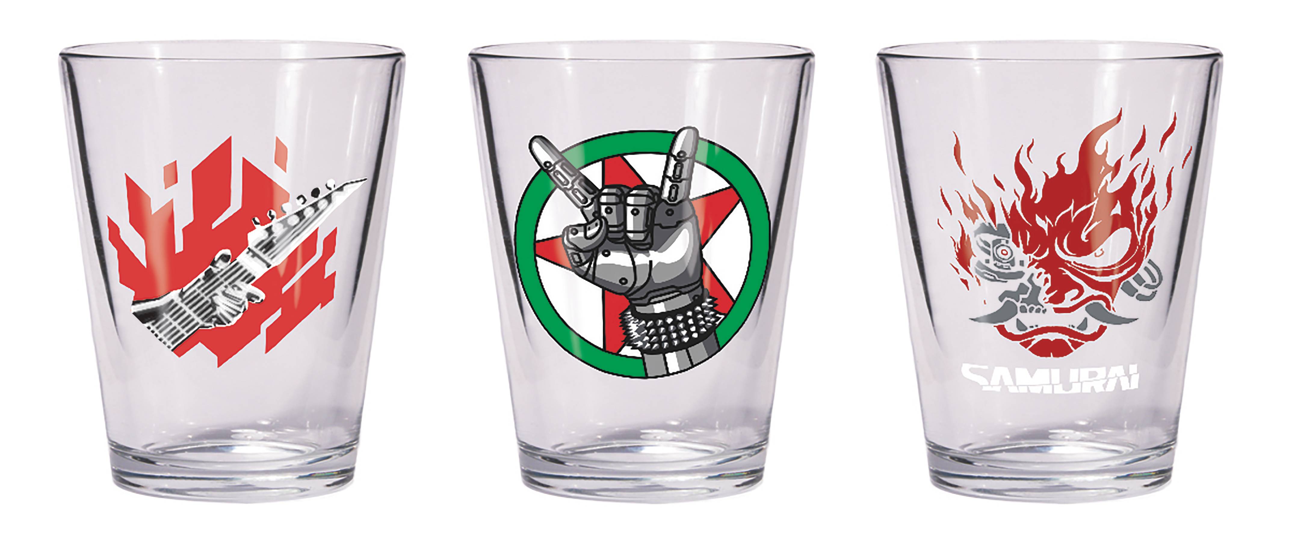 CYBERPUNK 2077 SHOT GLASS SET