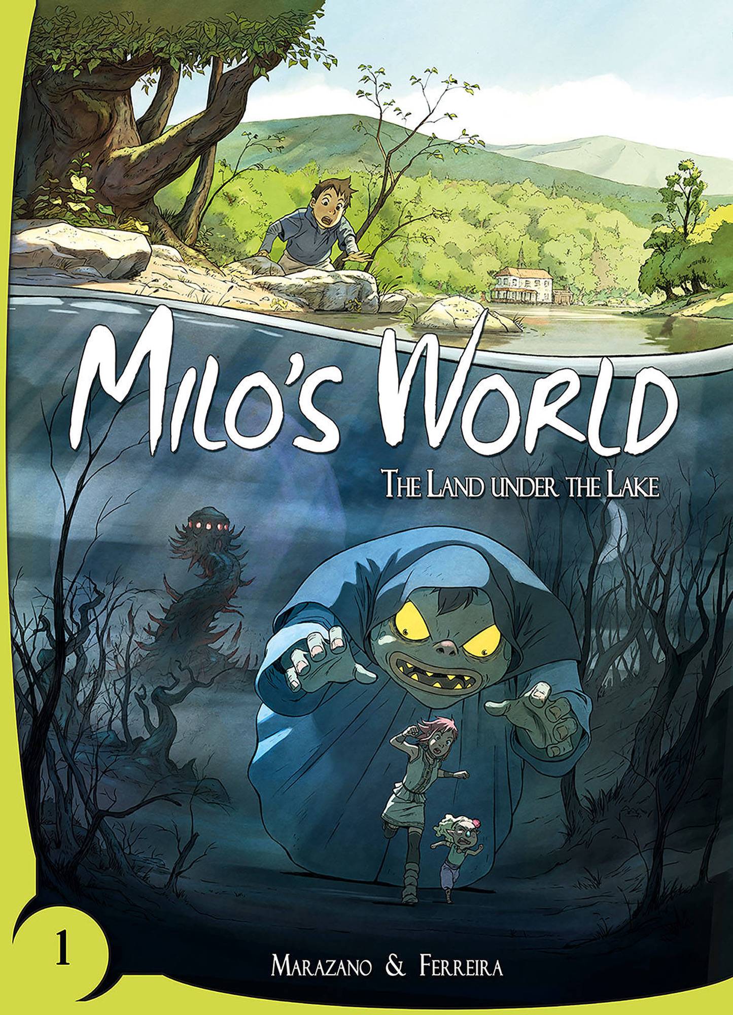 MILOS WORLD BOOK 01 LAND UNDER LAKE