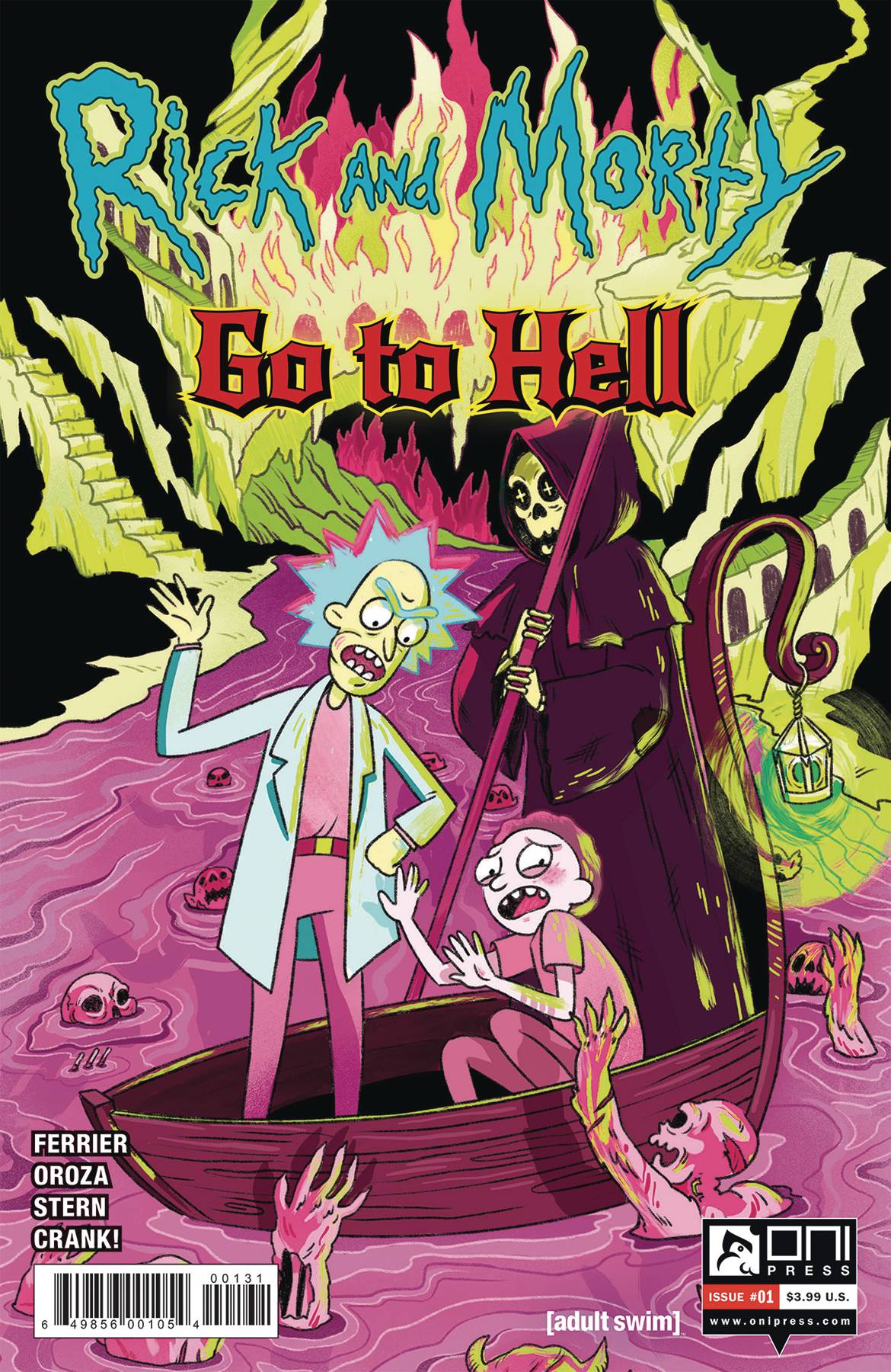 Feb1876 Rick And Morty Go To Hell 1 Cvr C Goux Previews World