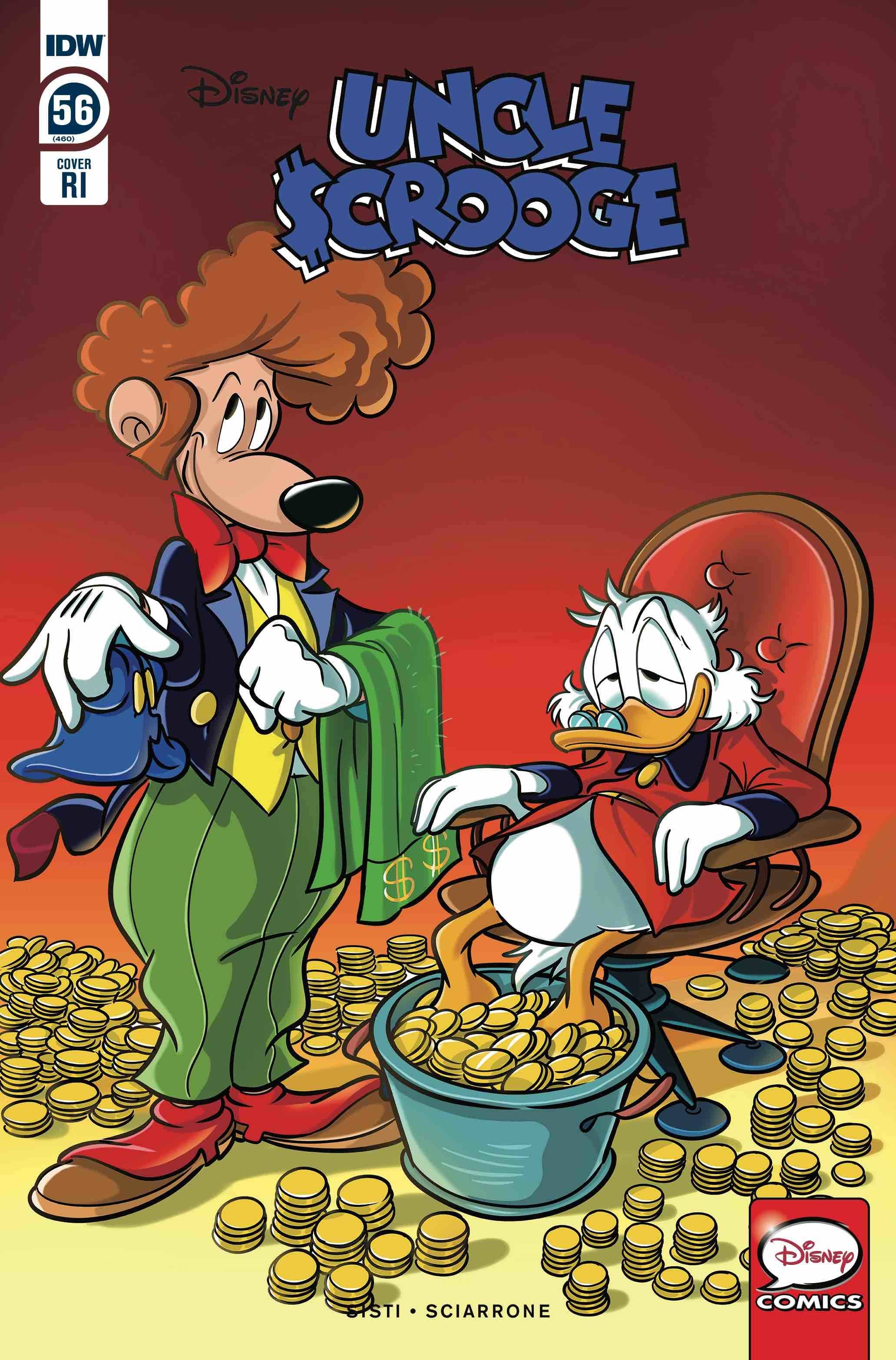 Uncle Scrooge #43A Mazzarello Variant NM 2019 Stock Image