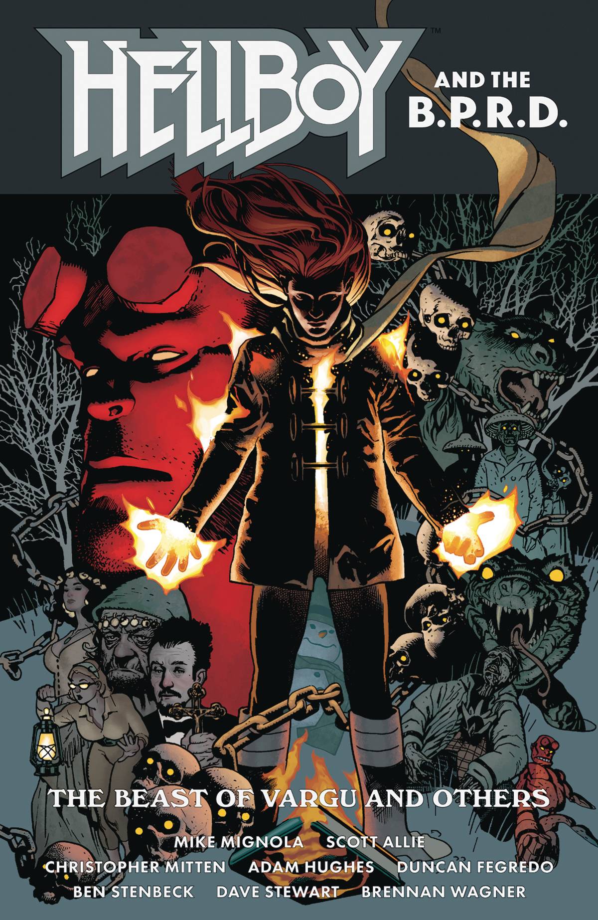 HELLBOY AND THE BPRD BEAST OF VARGU & OTHERS TP