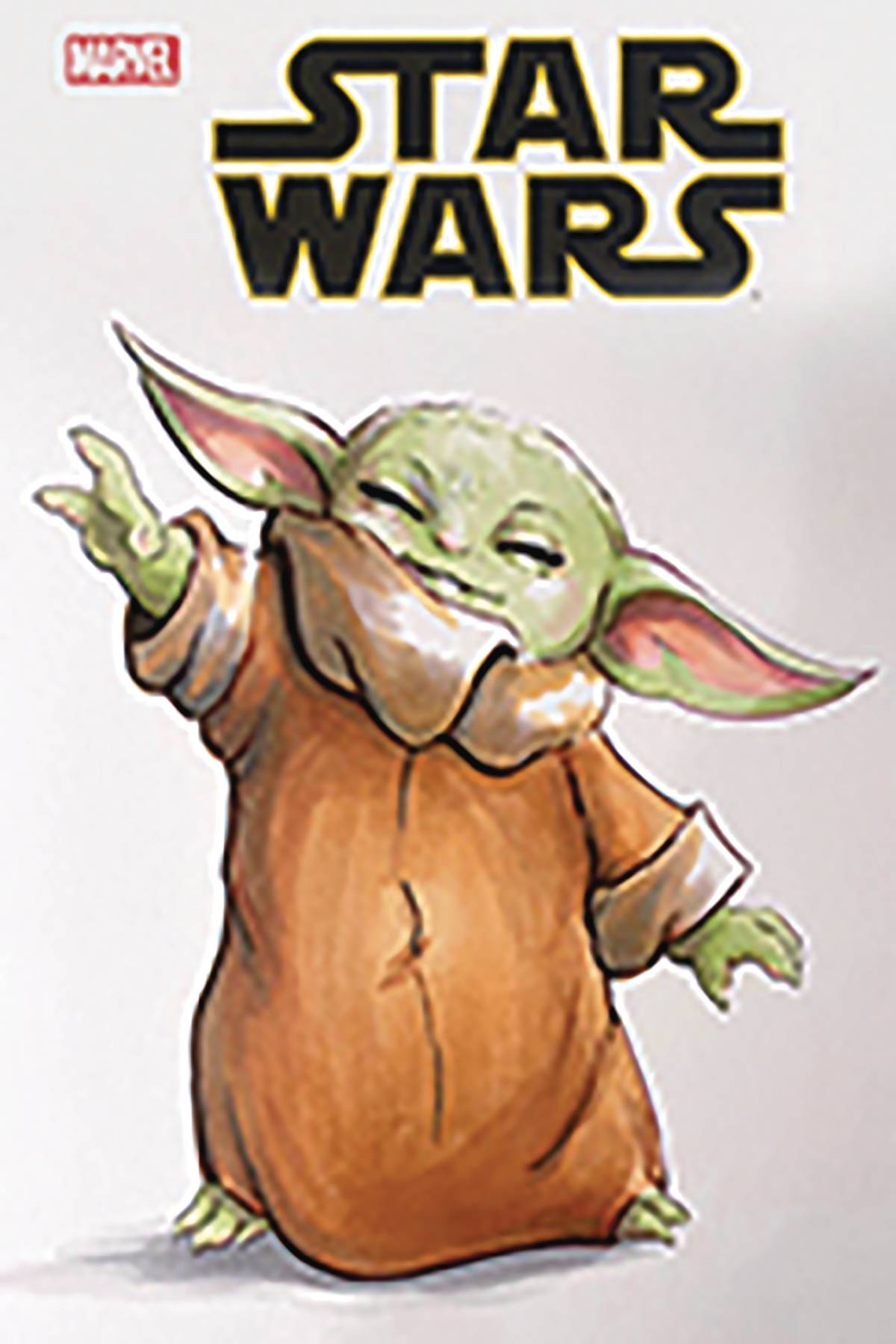 Feb1731 Df Star Wars Comic Baby Yoda Gainey Sketch Previews World