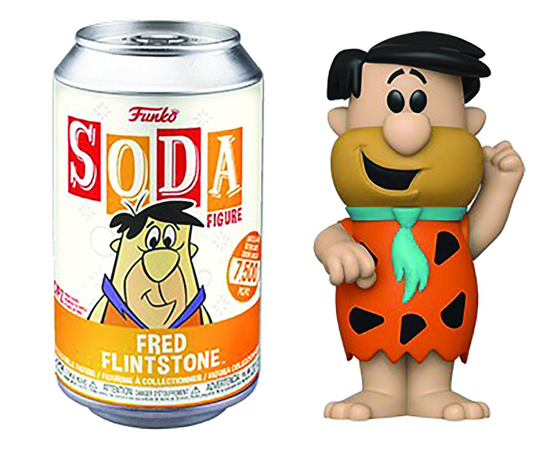 VINYL SODA FLINTSTONES FRED FLINTSTONE VINYL FIG W/CHASE